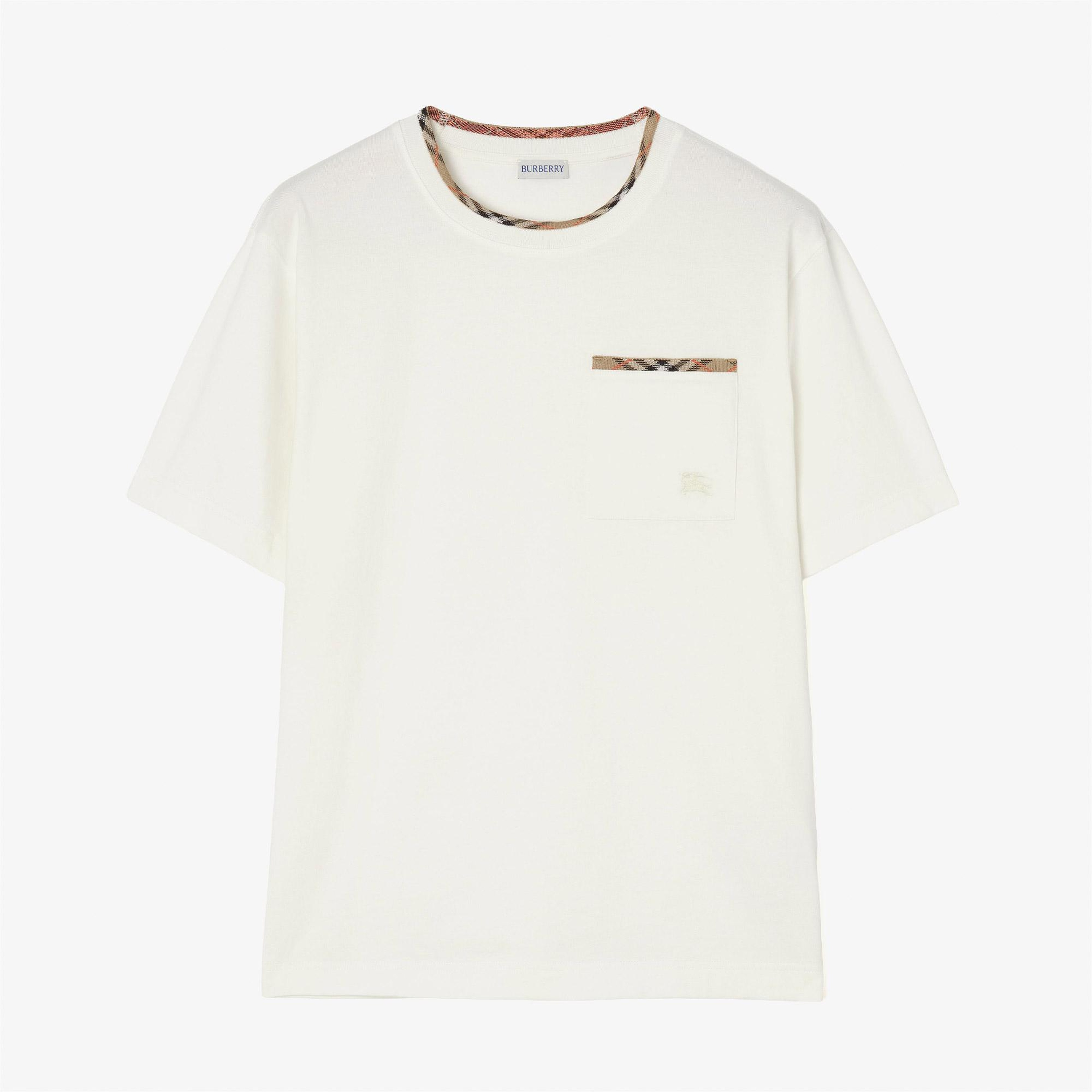 Burberry Ryan Erkek Beyaz T-Shirt