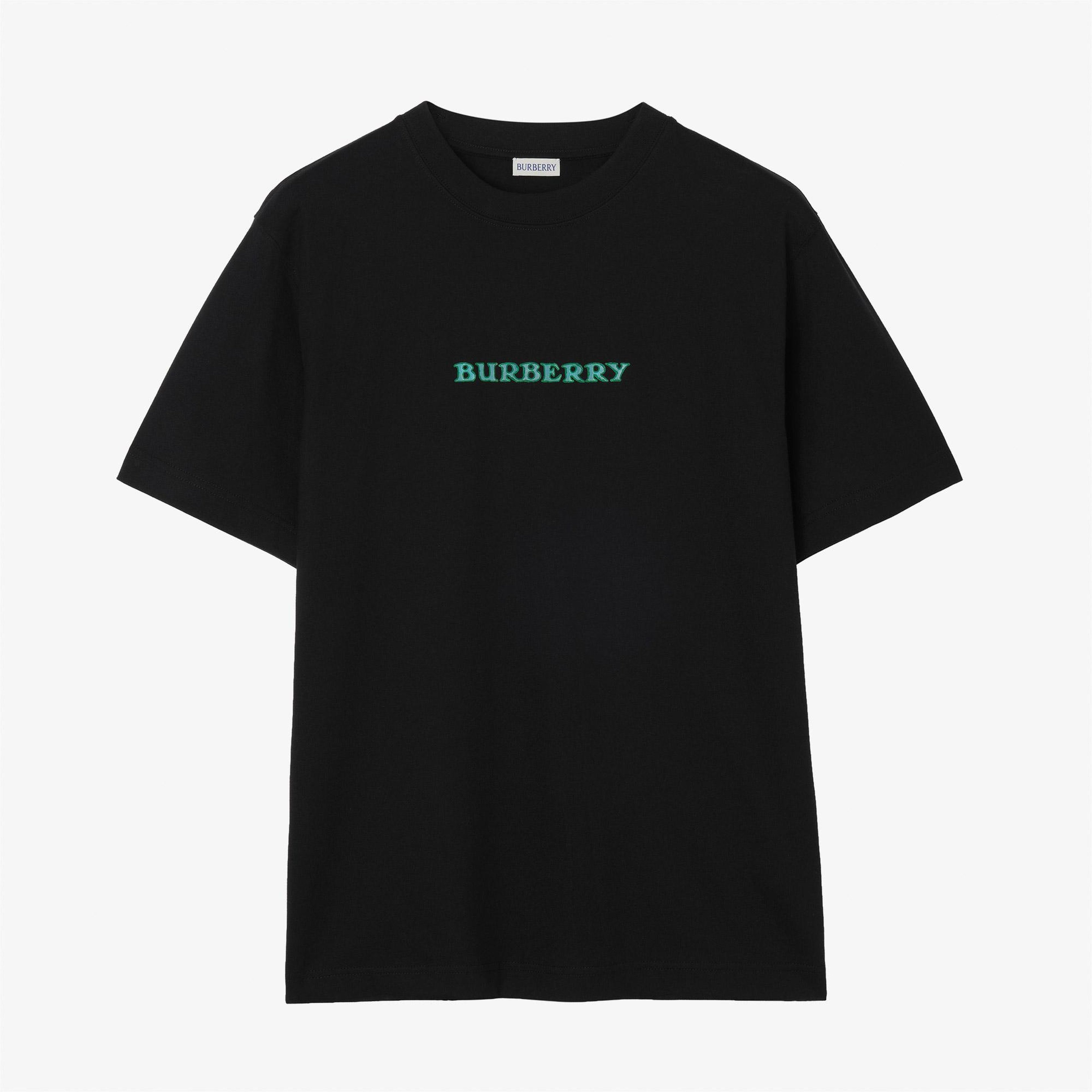 Burberry Ryan Big Ekd Erkek Siyah T-Shirt