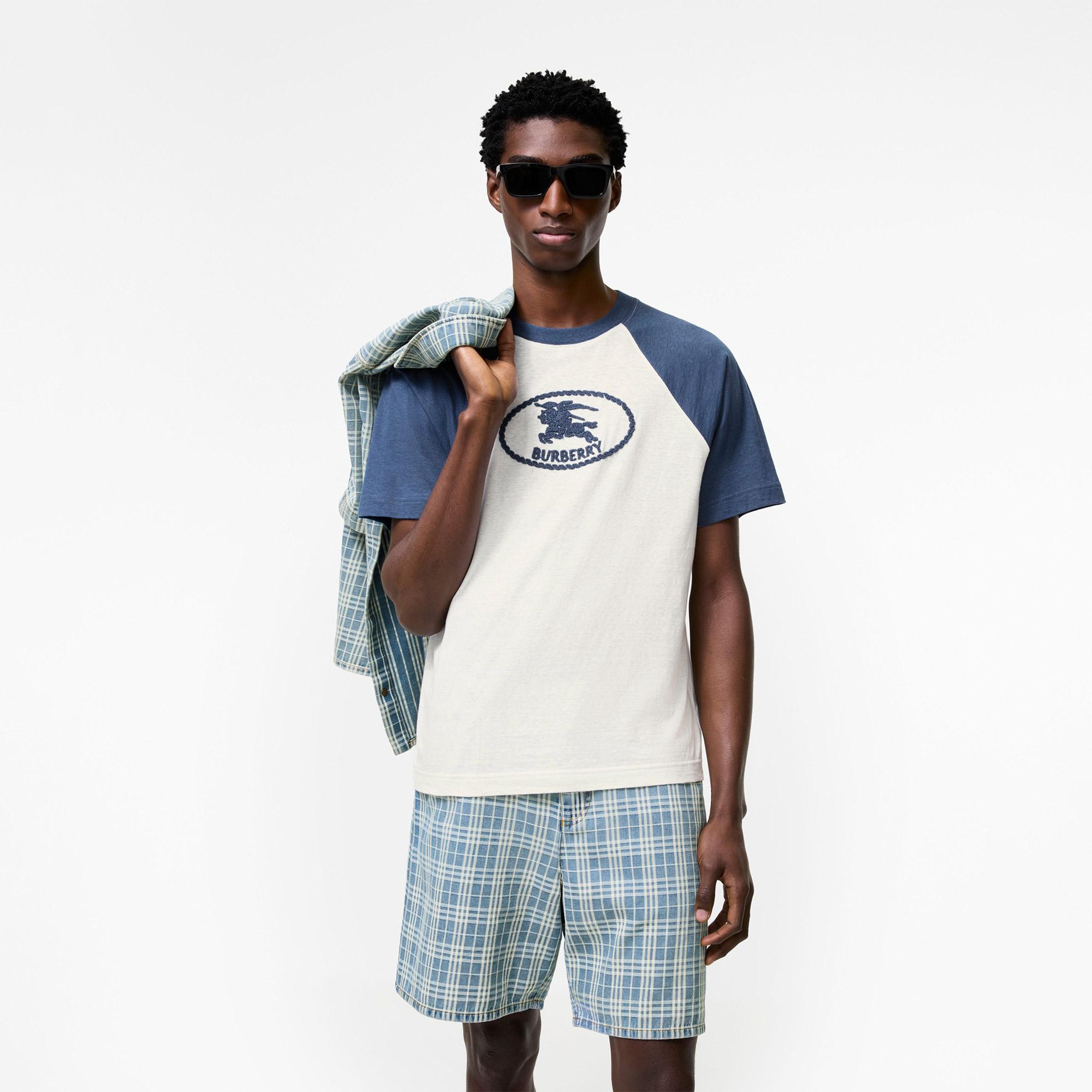 Burberry Ryan Twl Erkek Beyaz T-Shirt