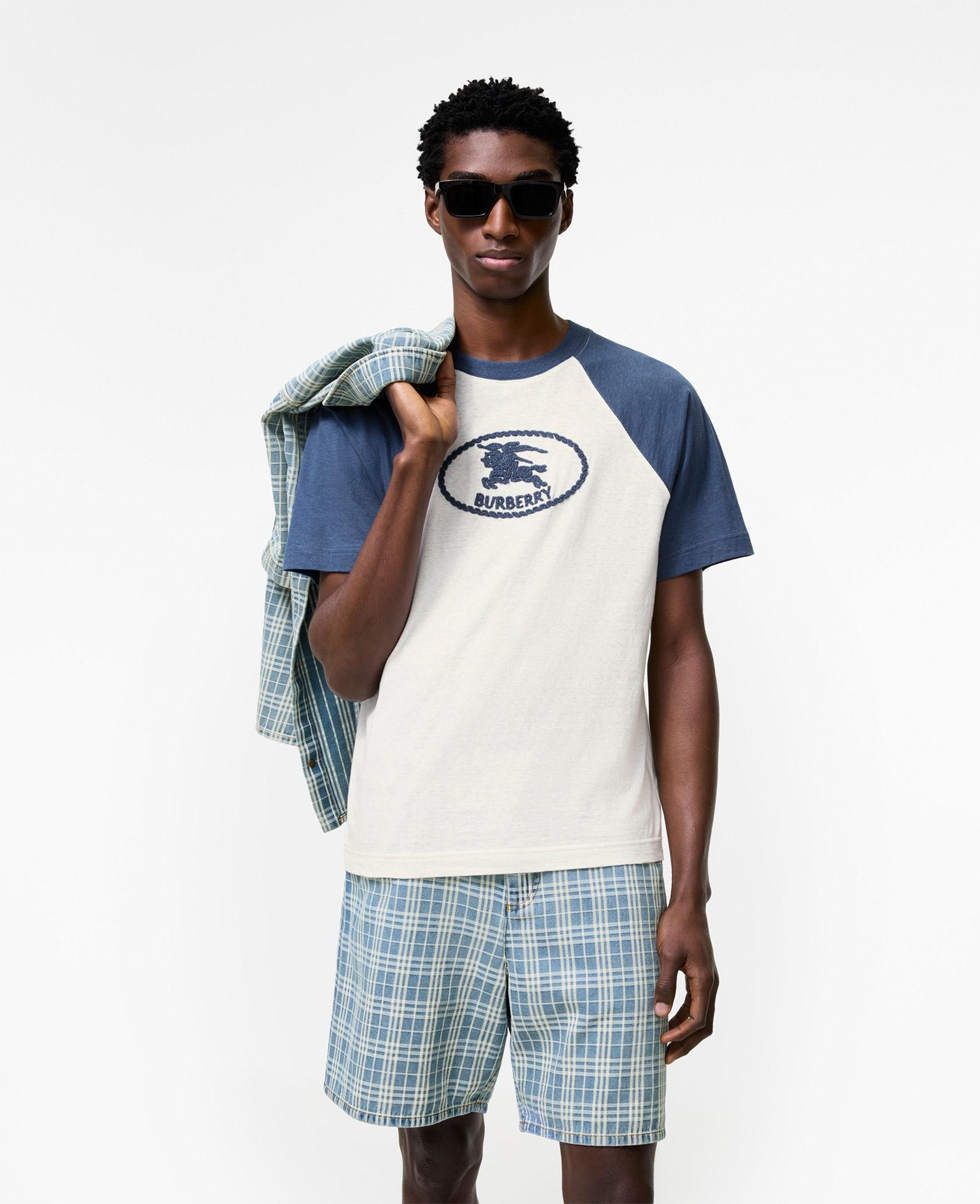 Burberry Ryan Twl Erkek Beyaz T-Shirt