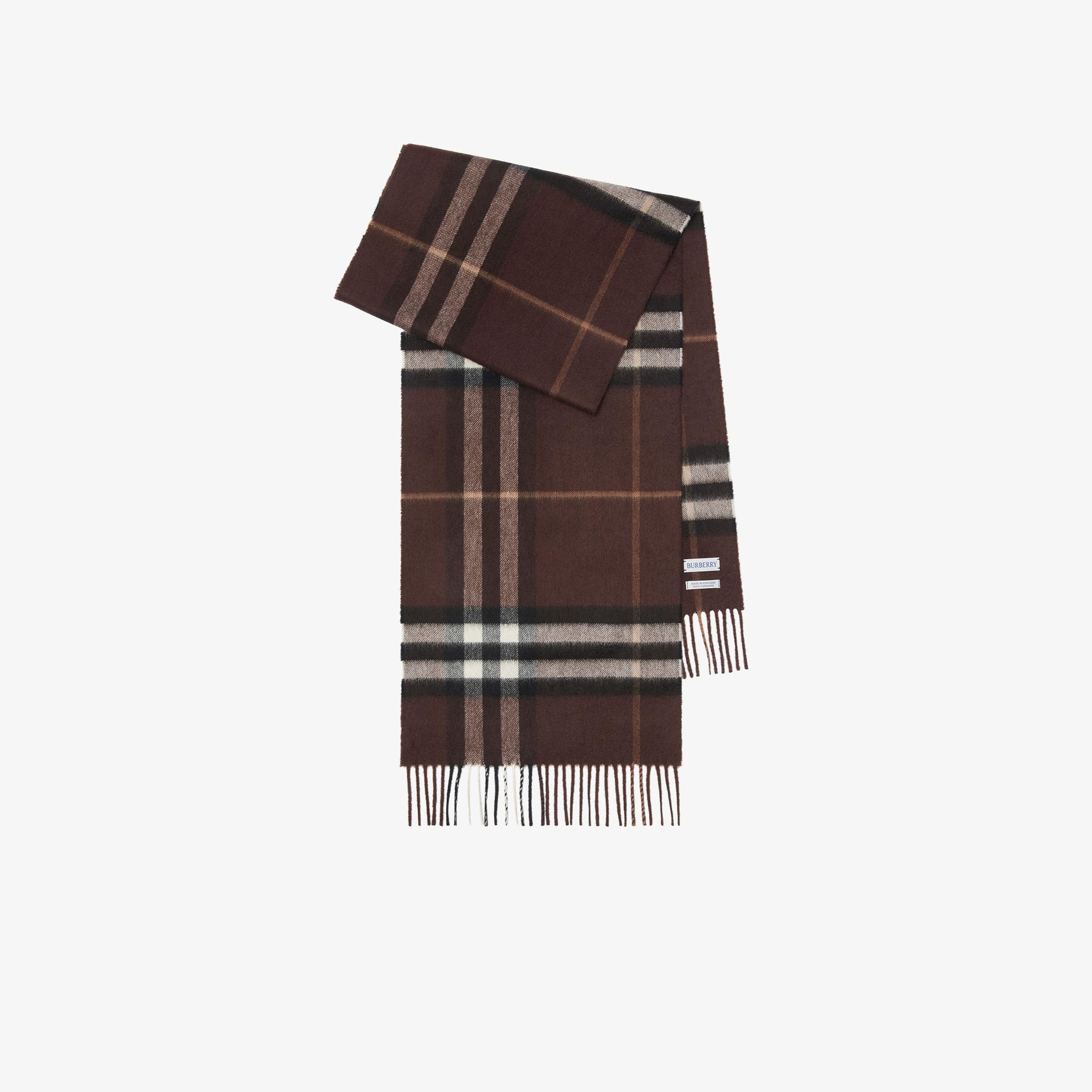 Burberry Giant Check Kadın Kahverengi Atkı