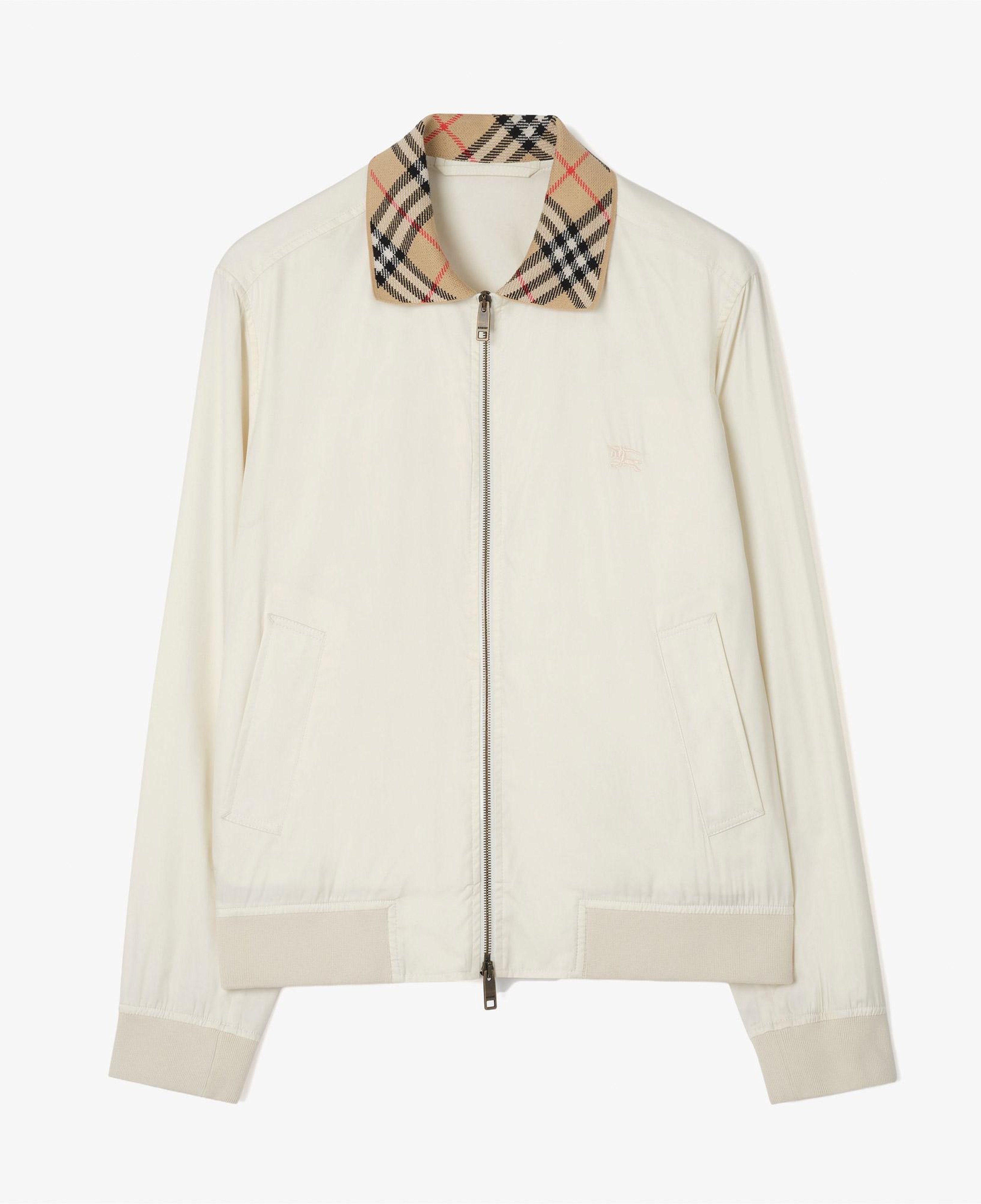 Burberry Glenfields Erkek Beyaz Mont