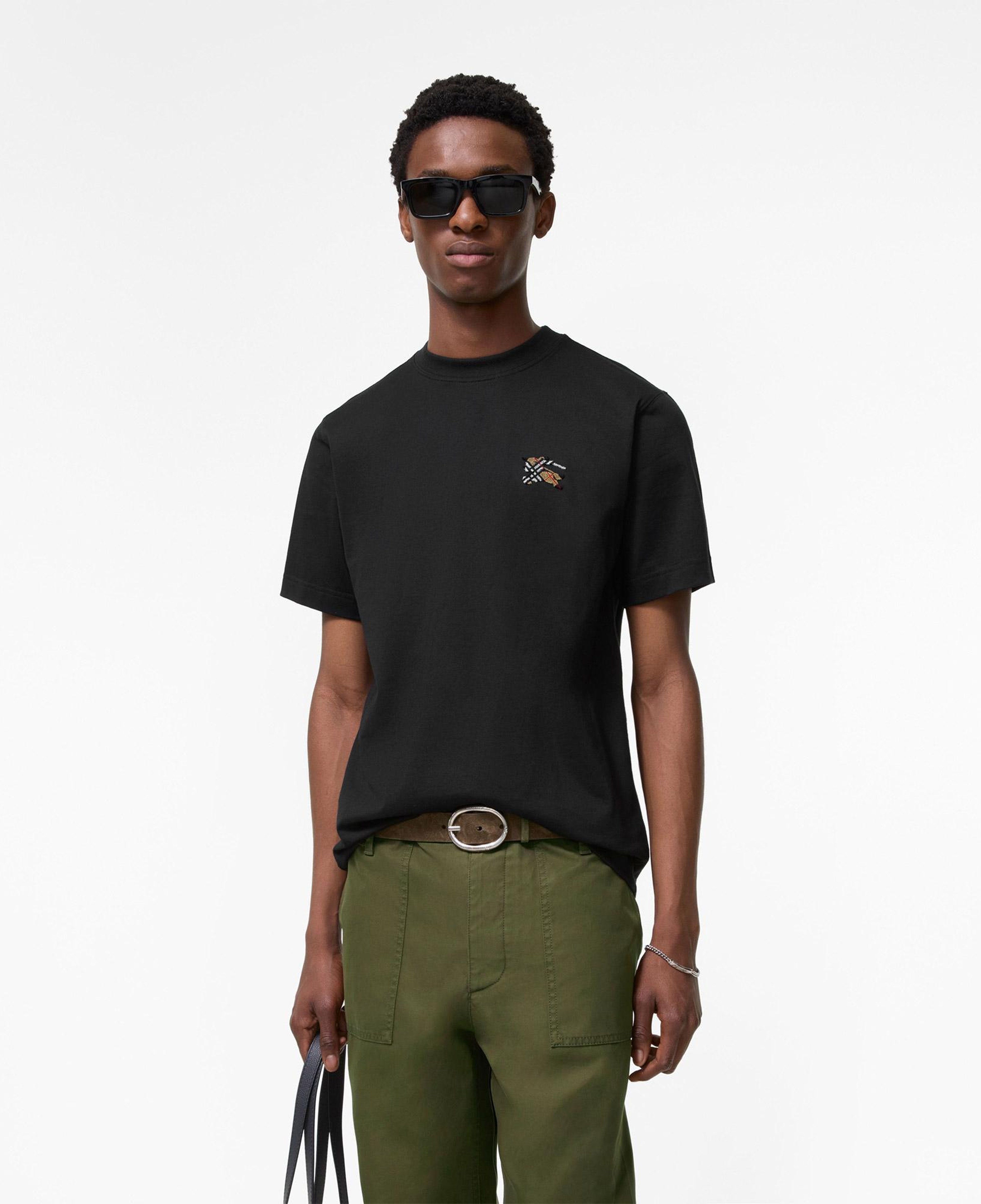 Burberry Seth Tfg Ekd Erkek Siyah T-Shirt