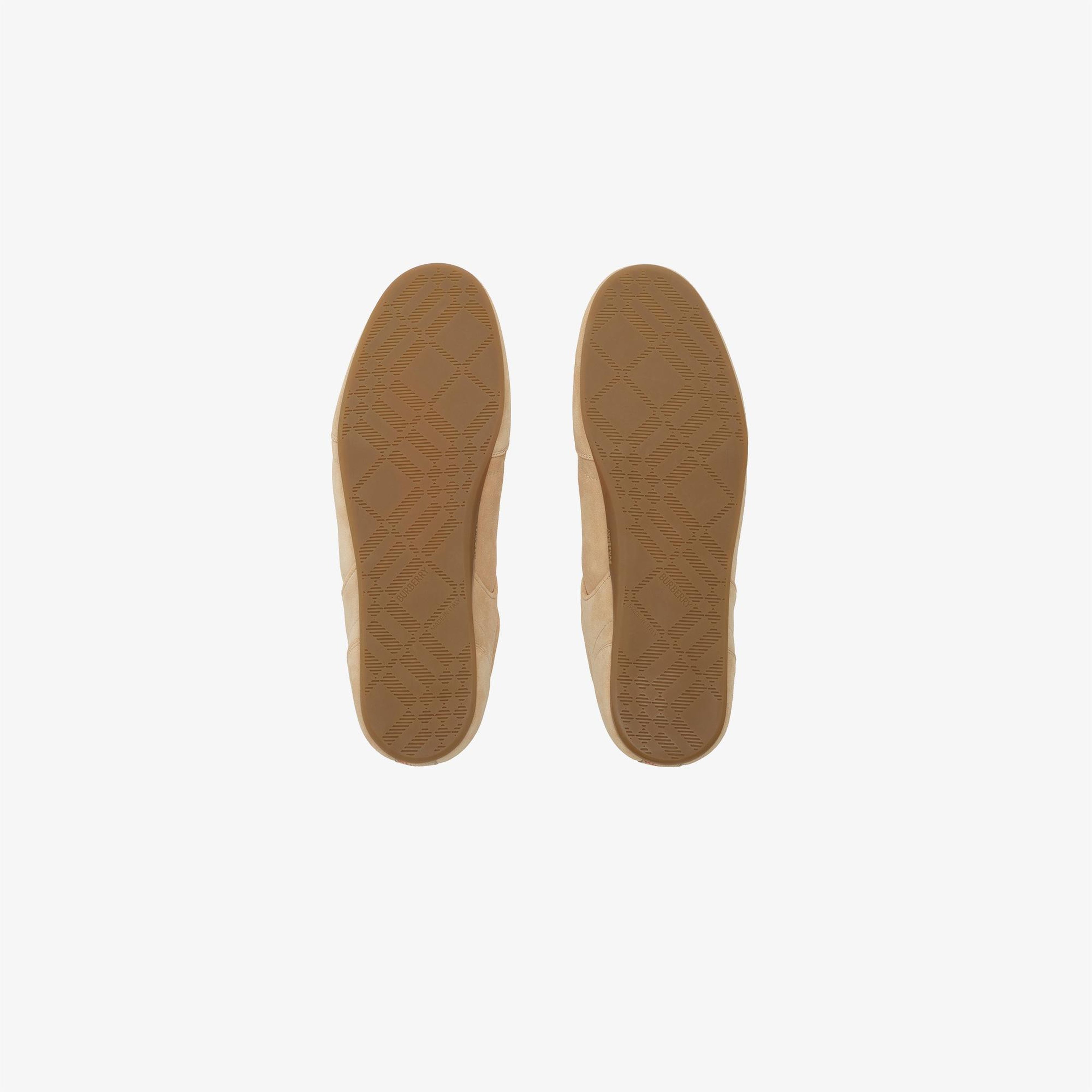 Burberry Knight Erkek Bej Sneaker