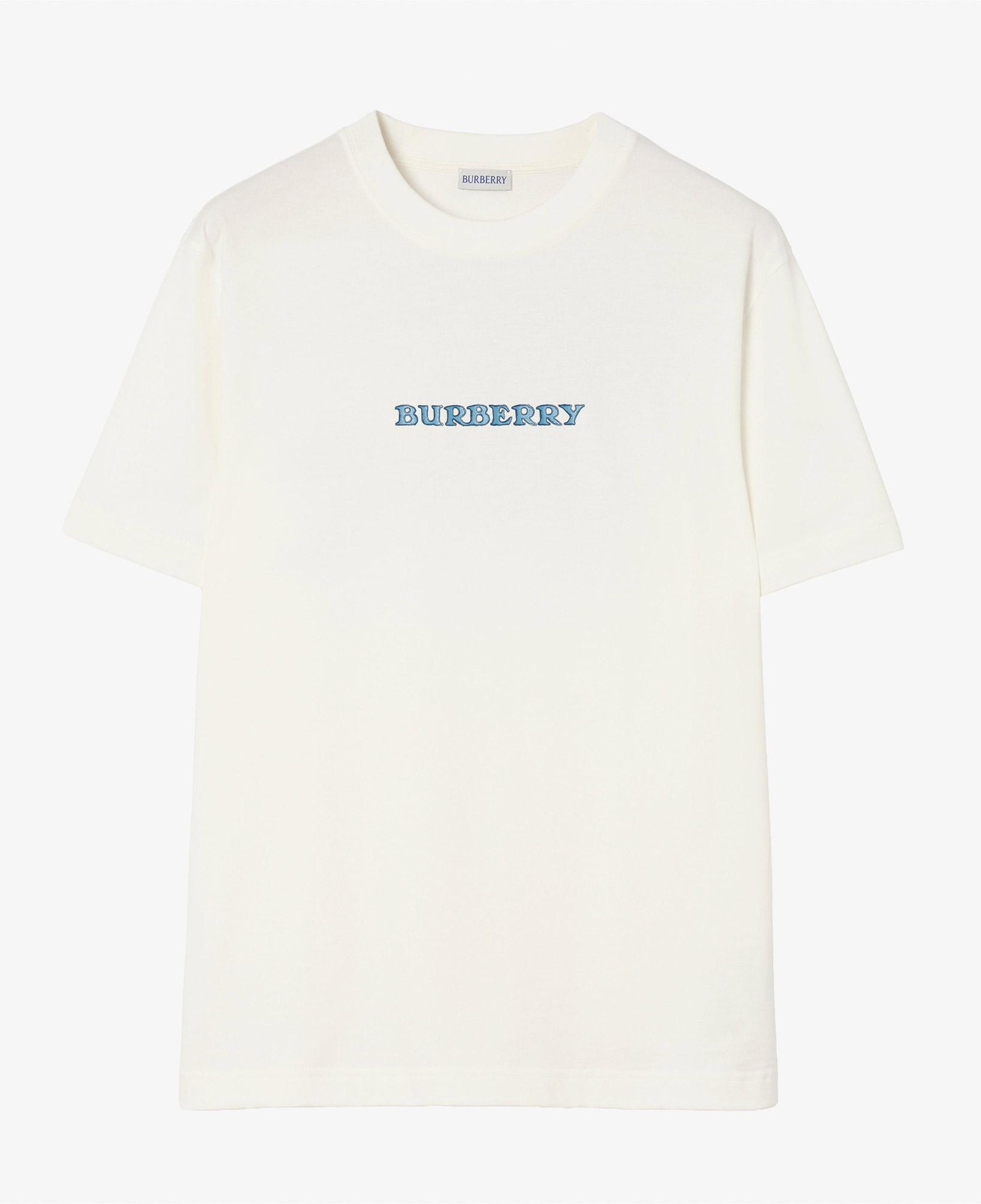 Burberry Ryan Big Ekd Erkek Beyaz T-Shirt