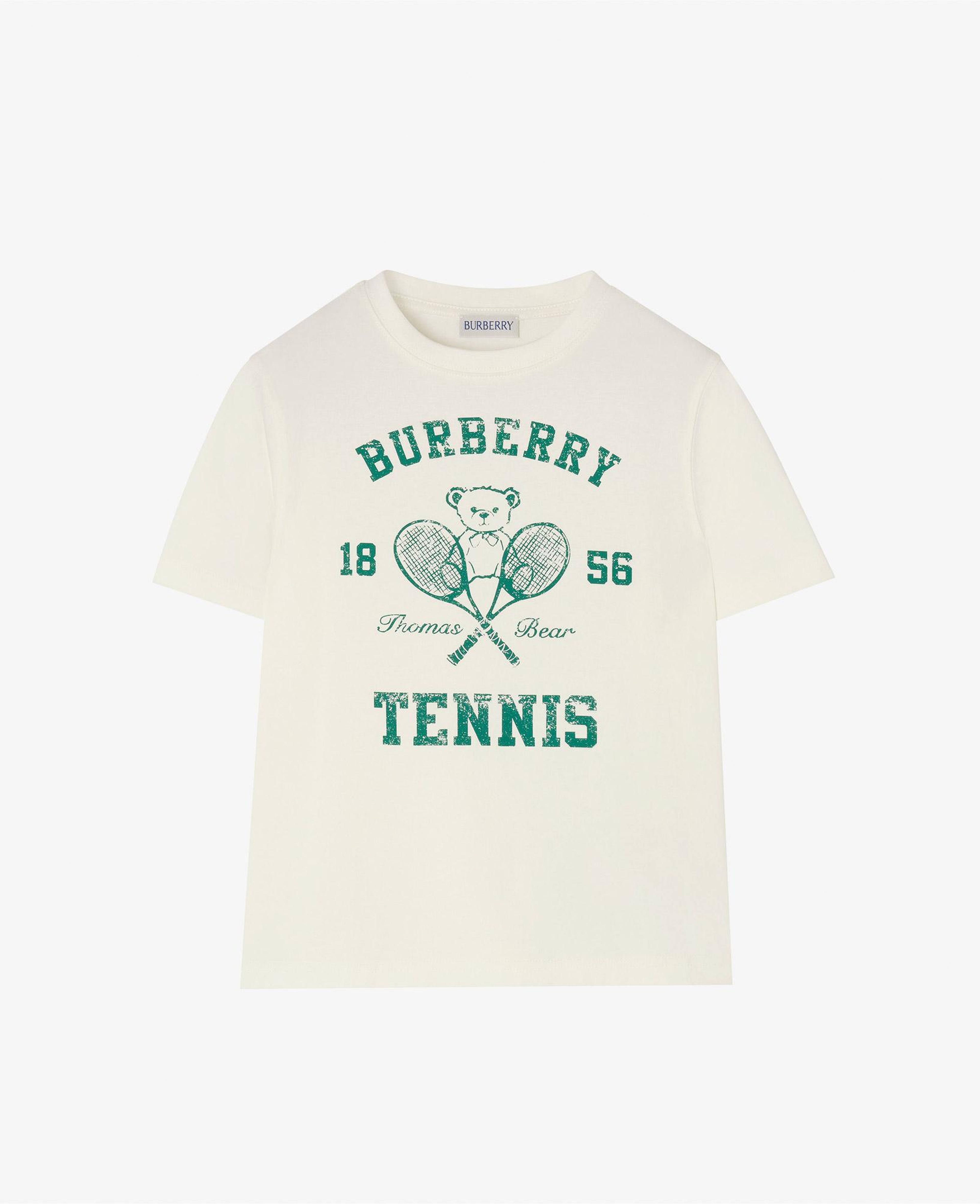 Burberry Cedar Bear Çocuk Beyaz T-Shirt