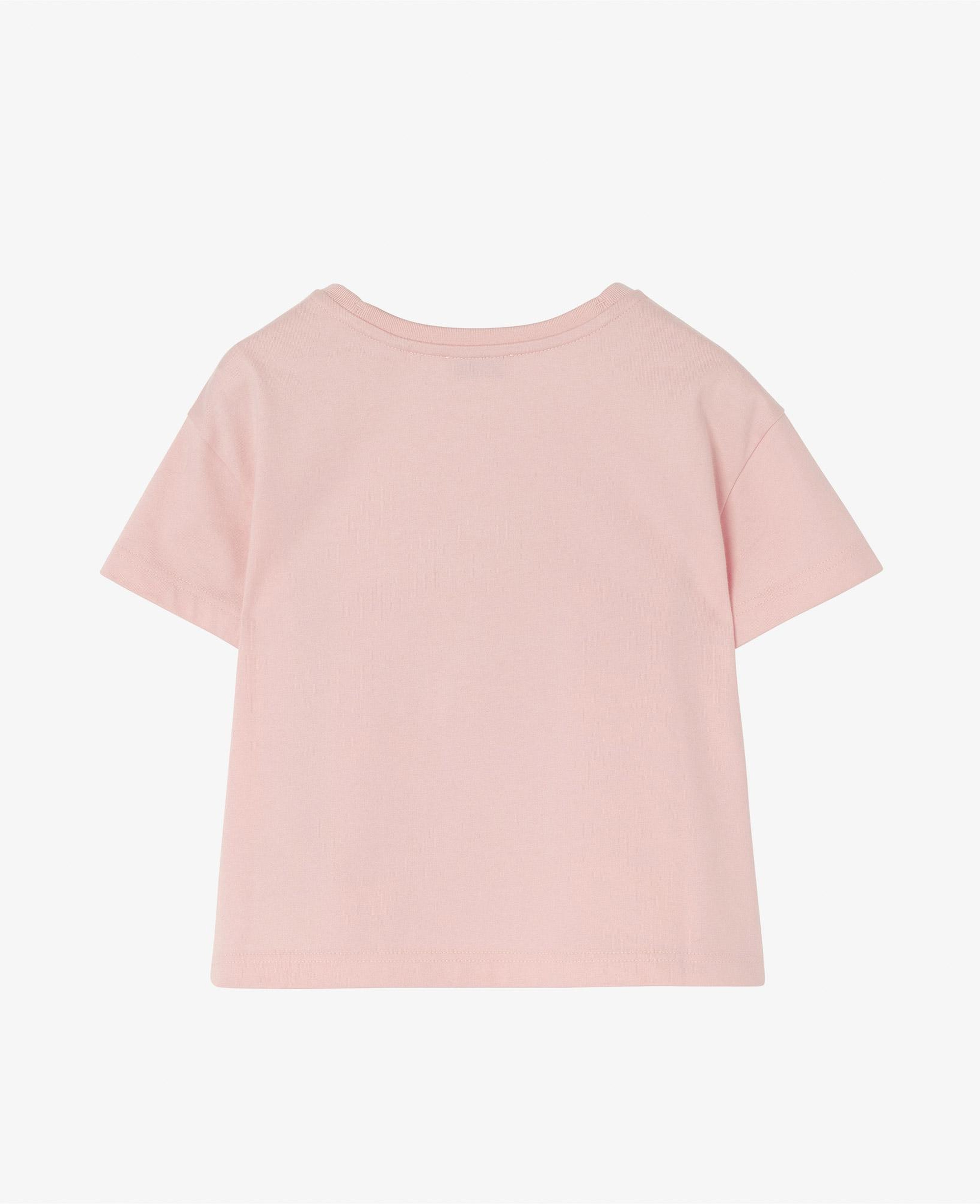 Burberry Racheal Crest Çocuk Pembe T-Shirt