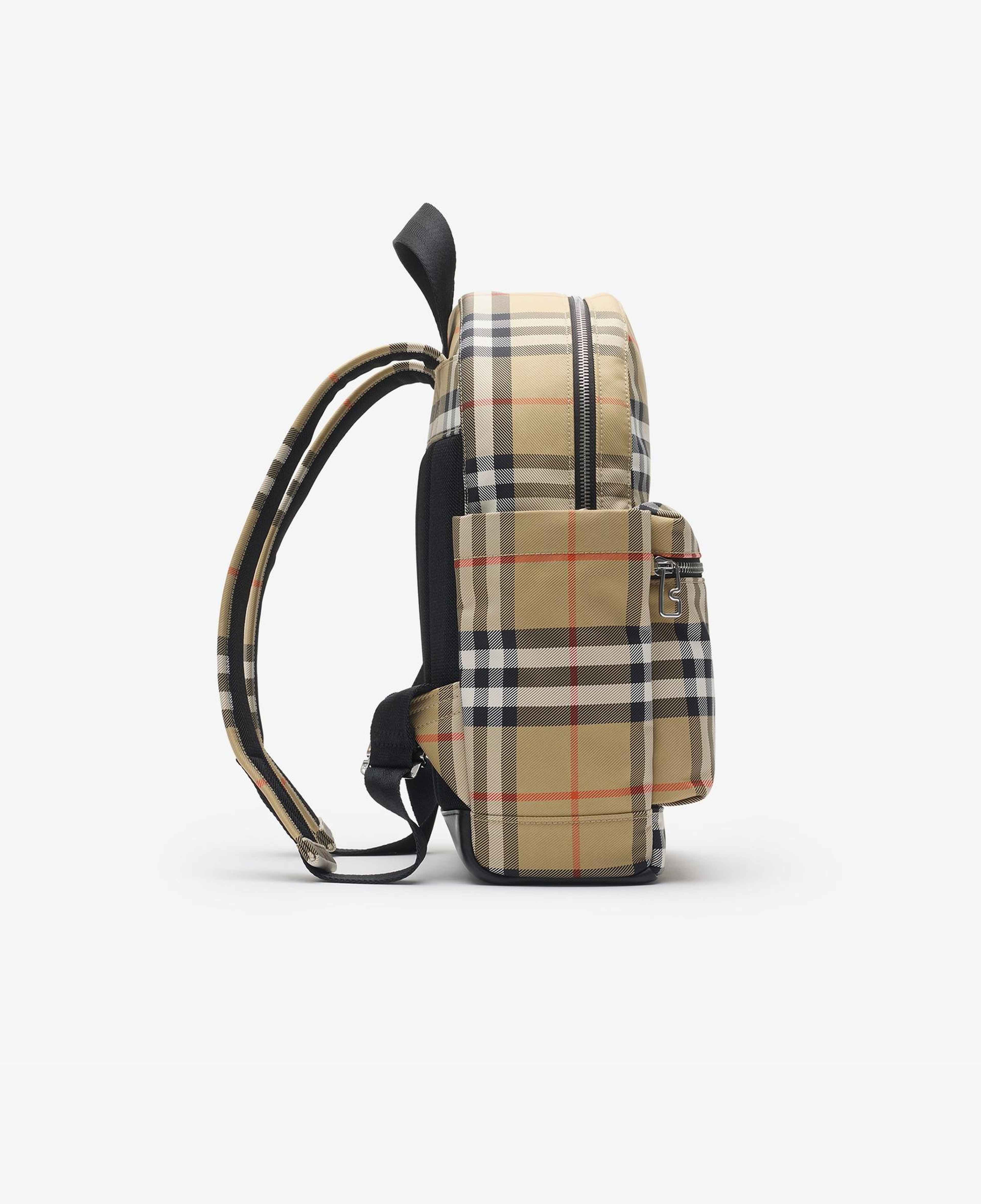 Burberry Check Huey Çocuk Bej Sırt Çantası