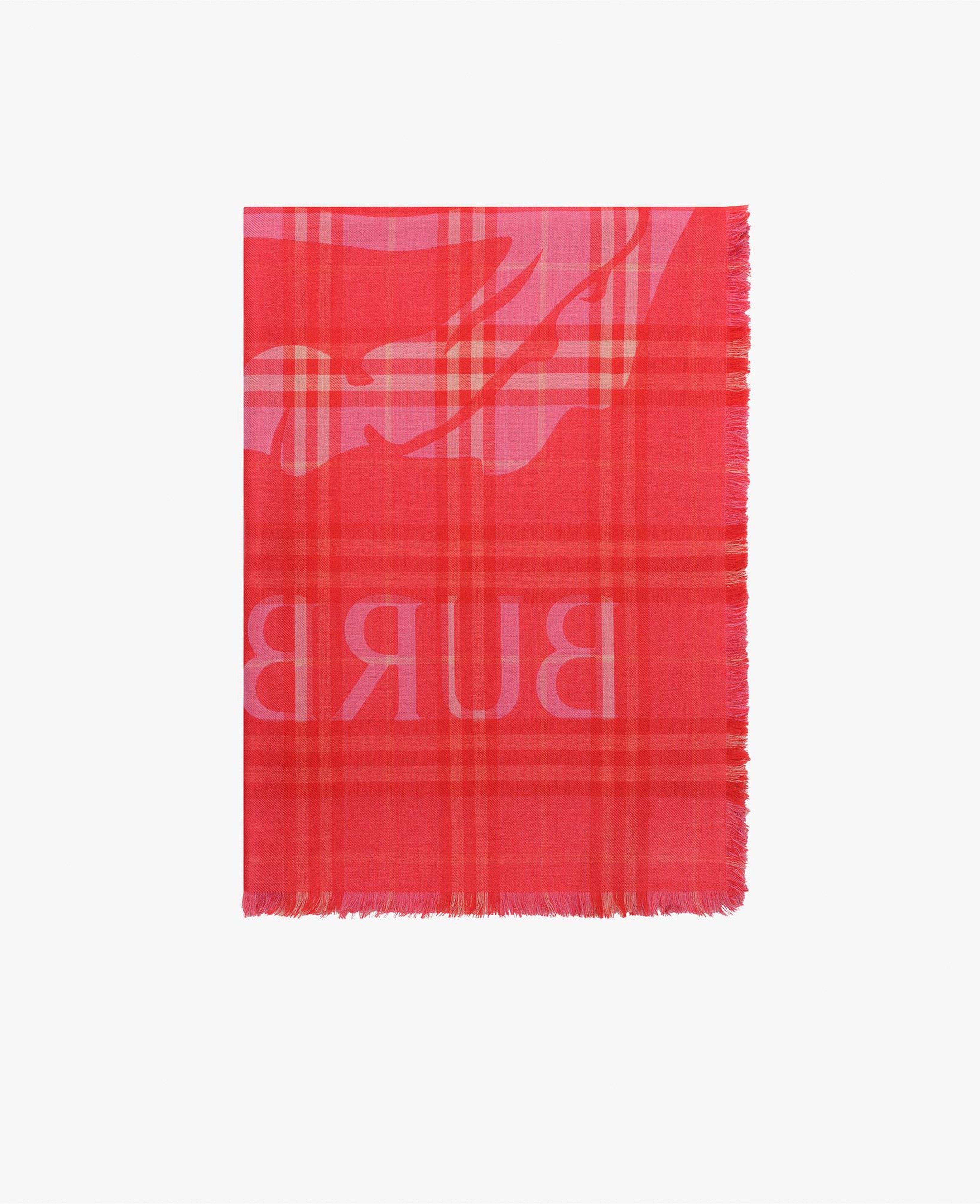 Burberry 200X70 Ekd Check Kadın Pembe Atkı