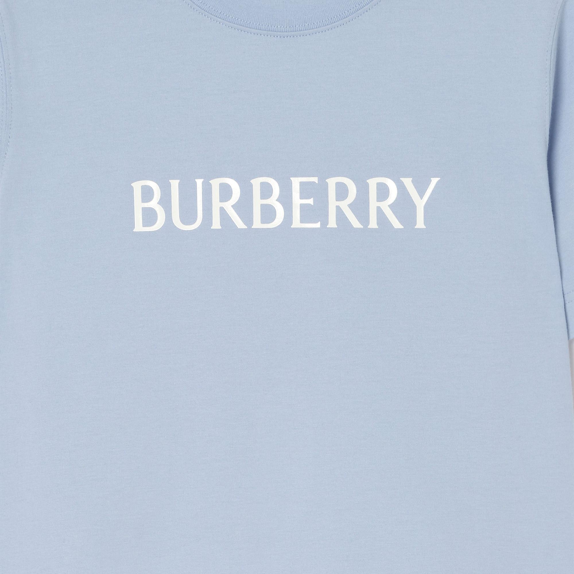 Burberry Frankie Kadın Mavi T-Shirt