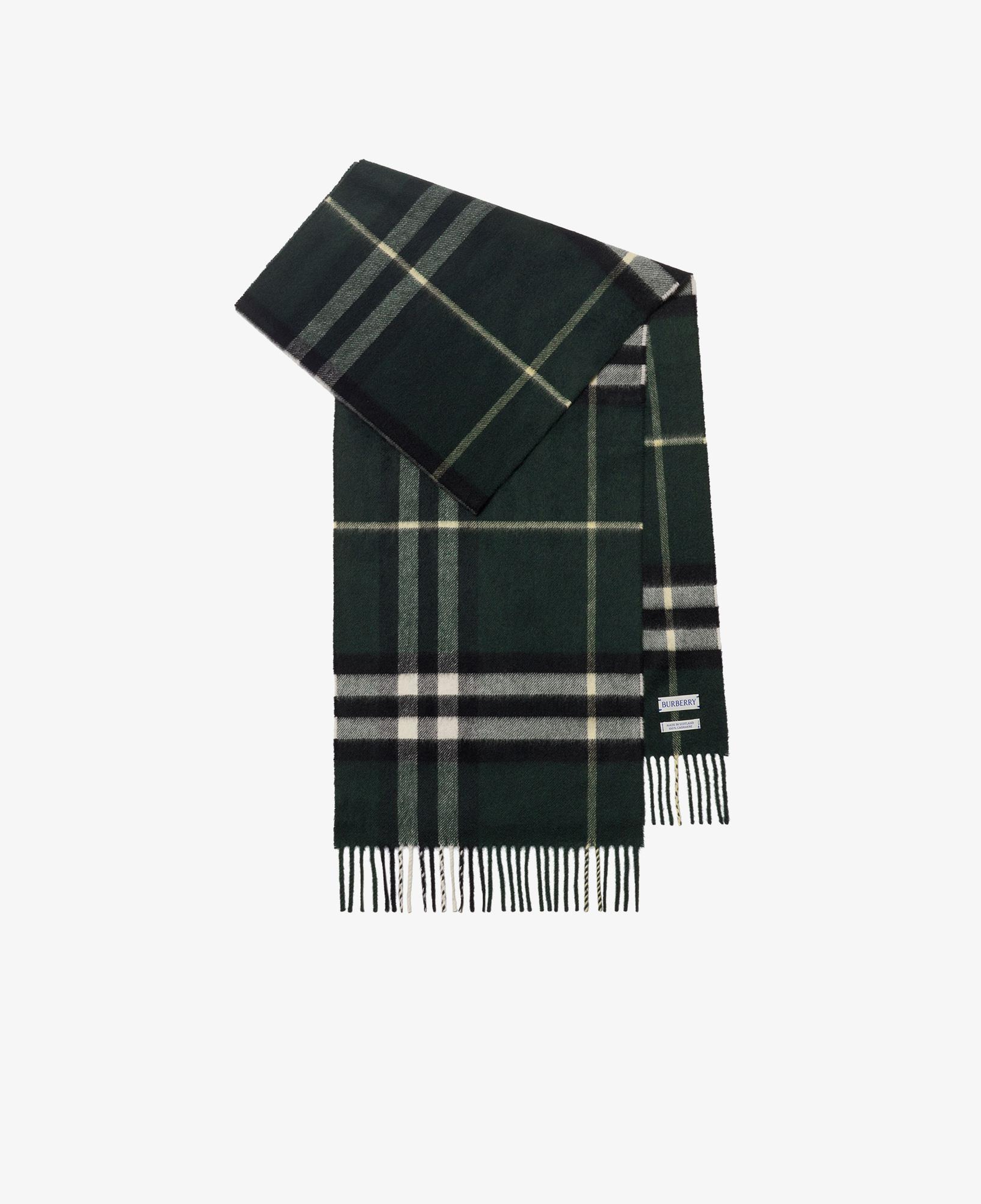 Burberry Giant Check Kadın Yeşil Atkı