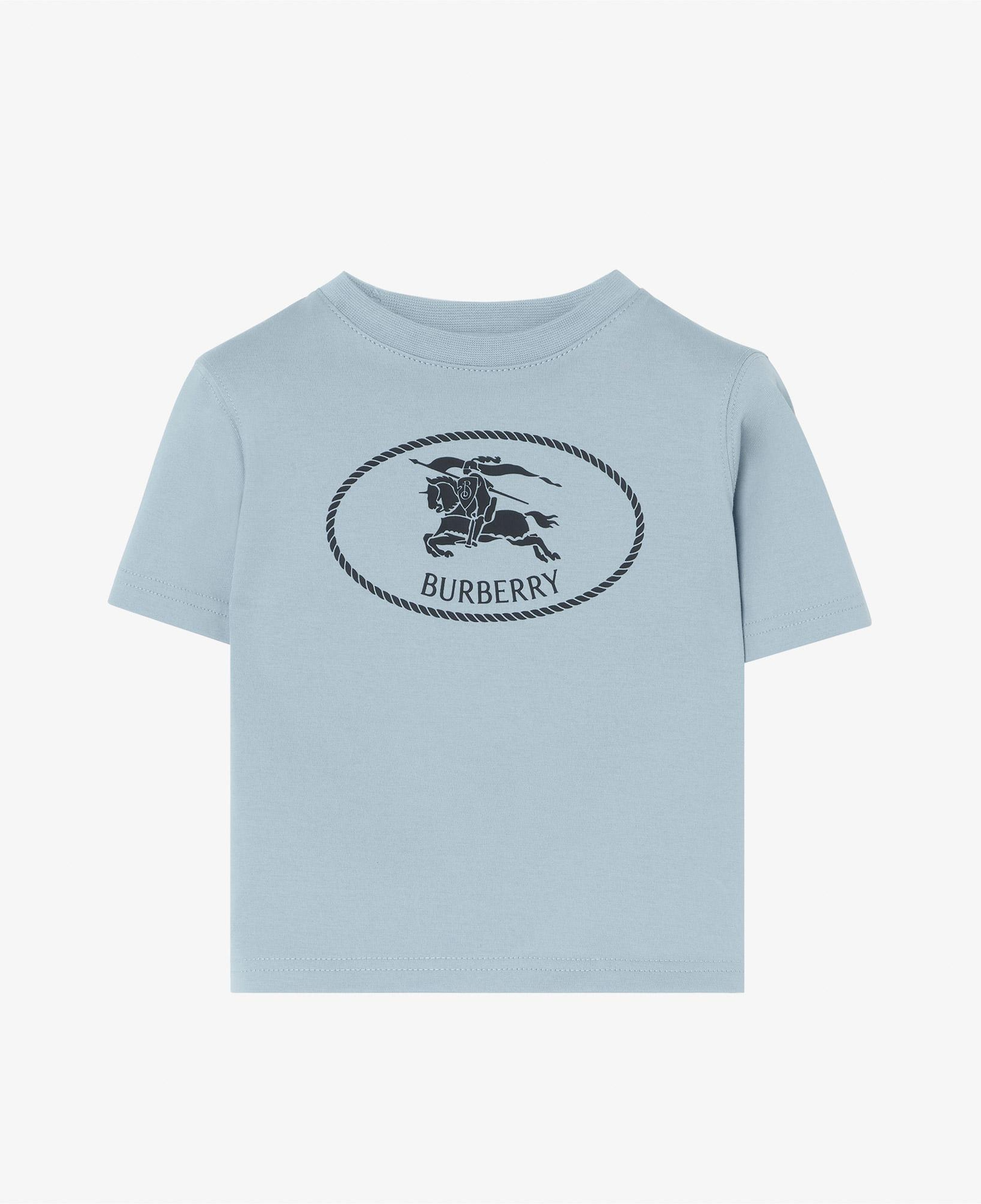 Burberry Cedar Crest Çocuk Mavi T-Shirt