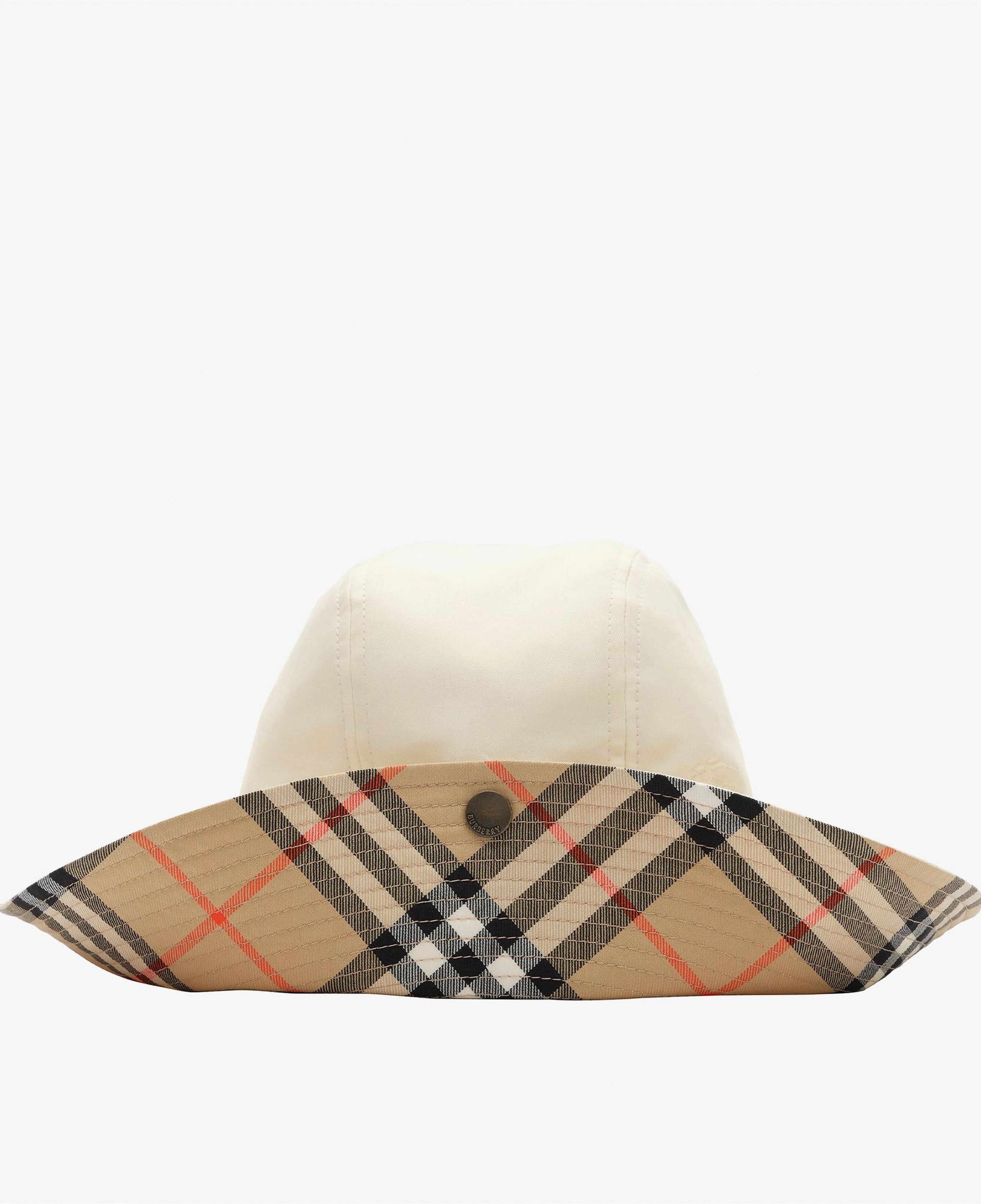 Burberry All Weather Erkek Beyaz Şapka