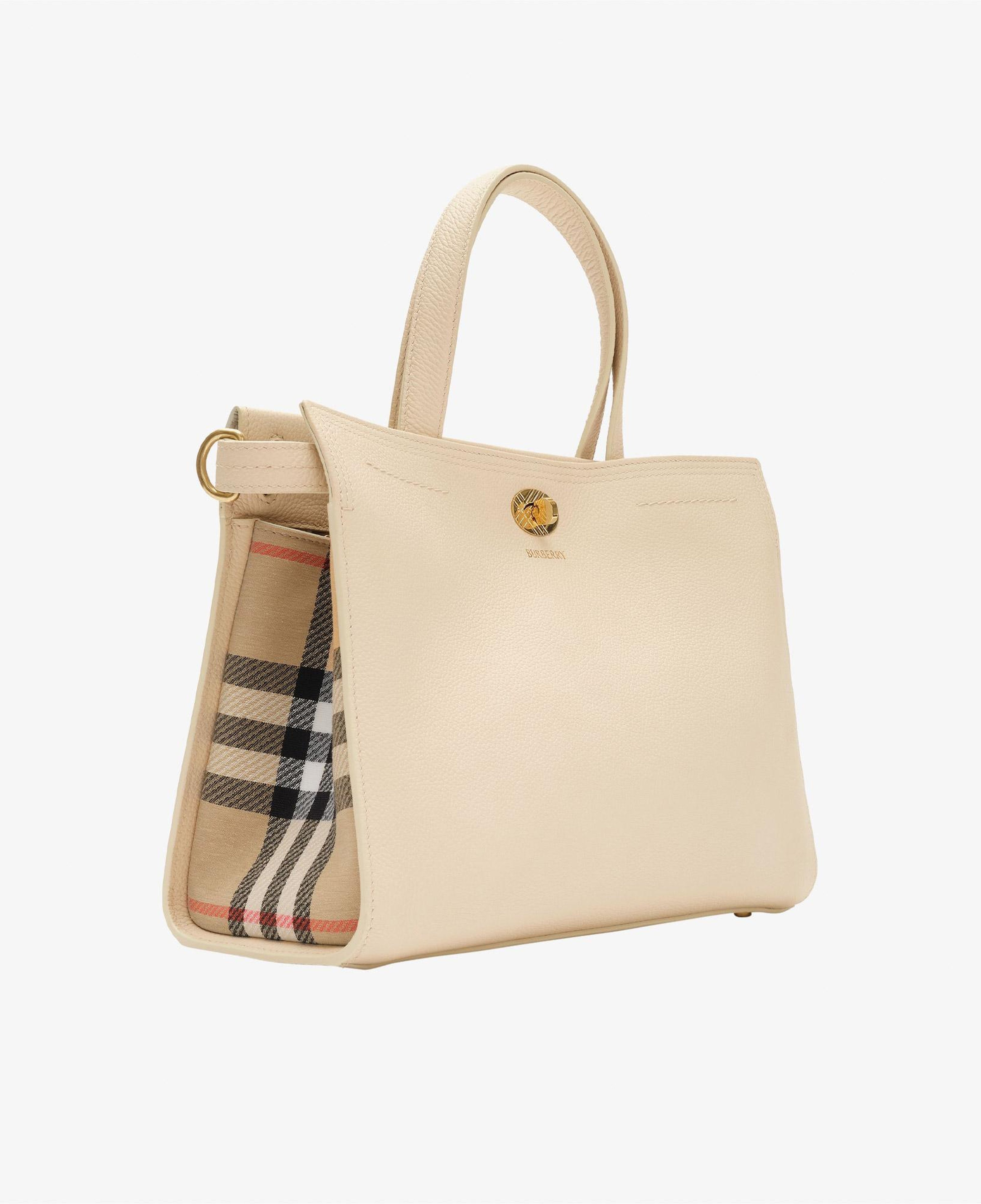Burberry Cotswolds Check Kadın Beyaz Omuz Çantası