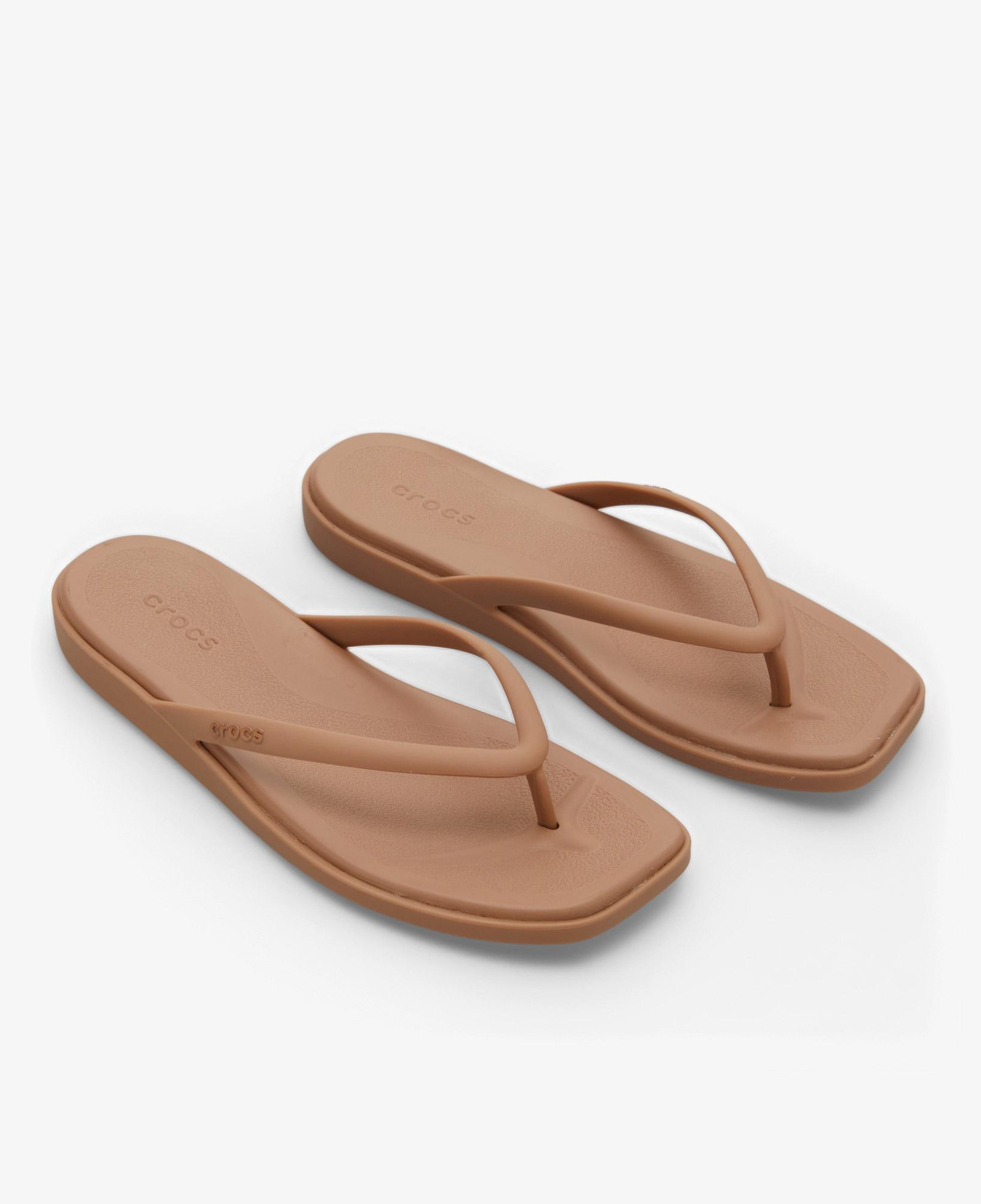 Crocs Miami Flip Kadın Kahverengi Terlik