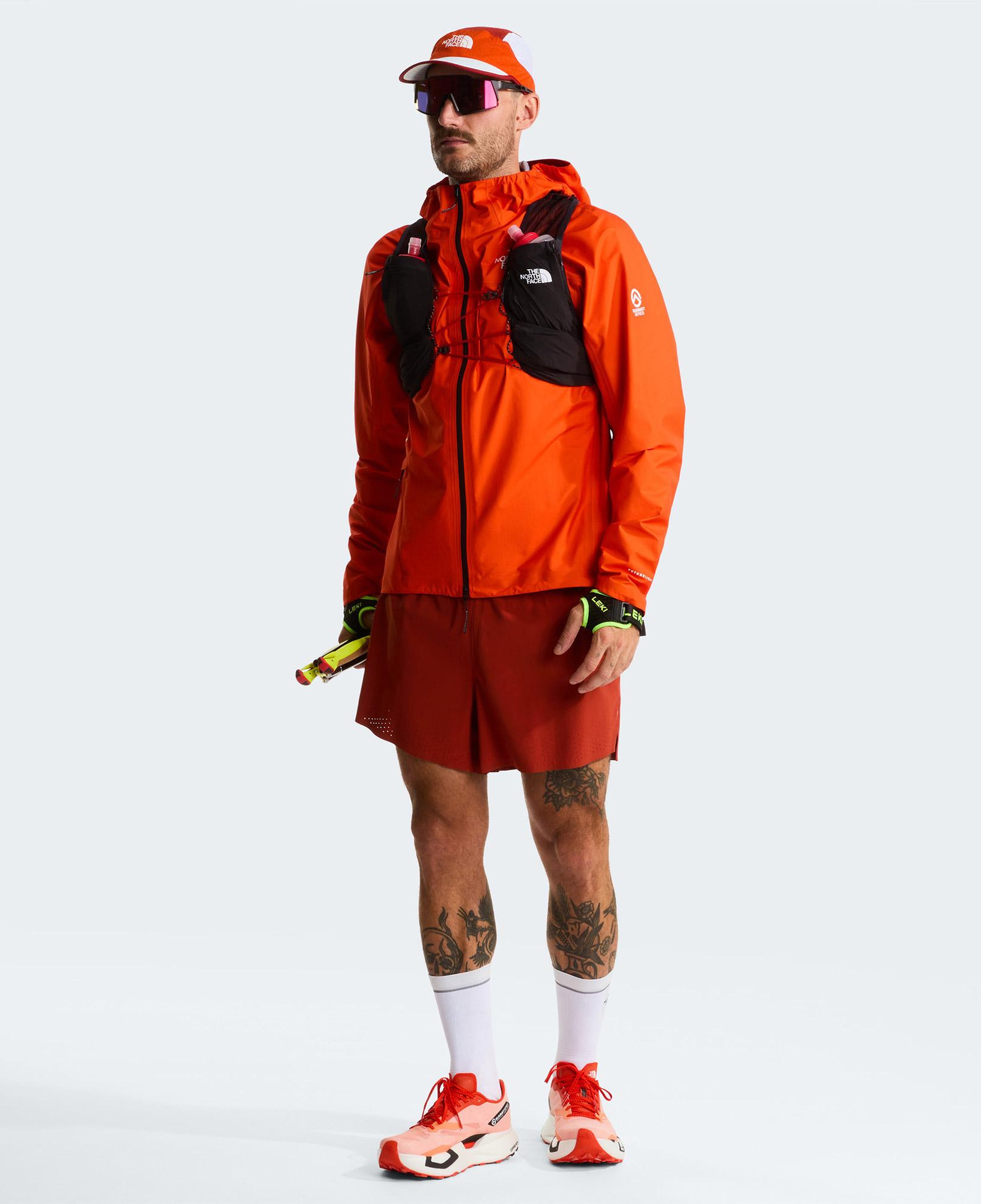 The North Face Summit Pacesetter 5 Erkek Kırmızı Koşu Şortu