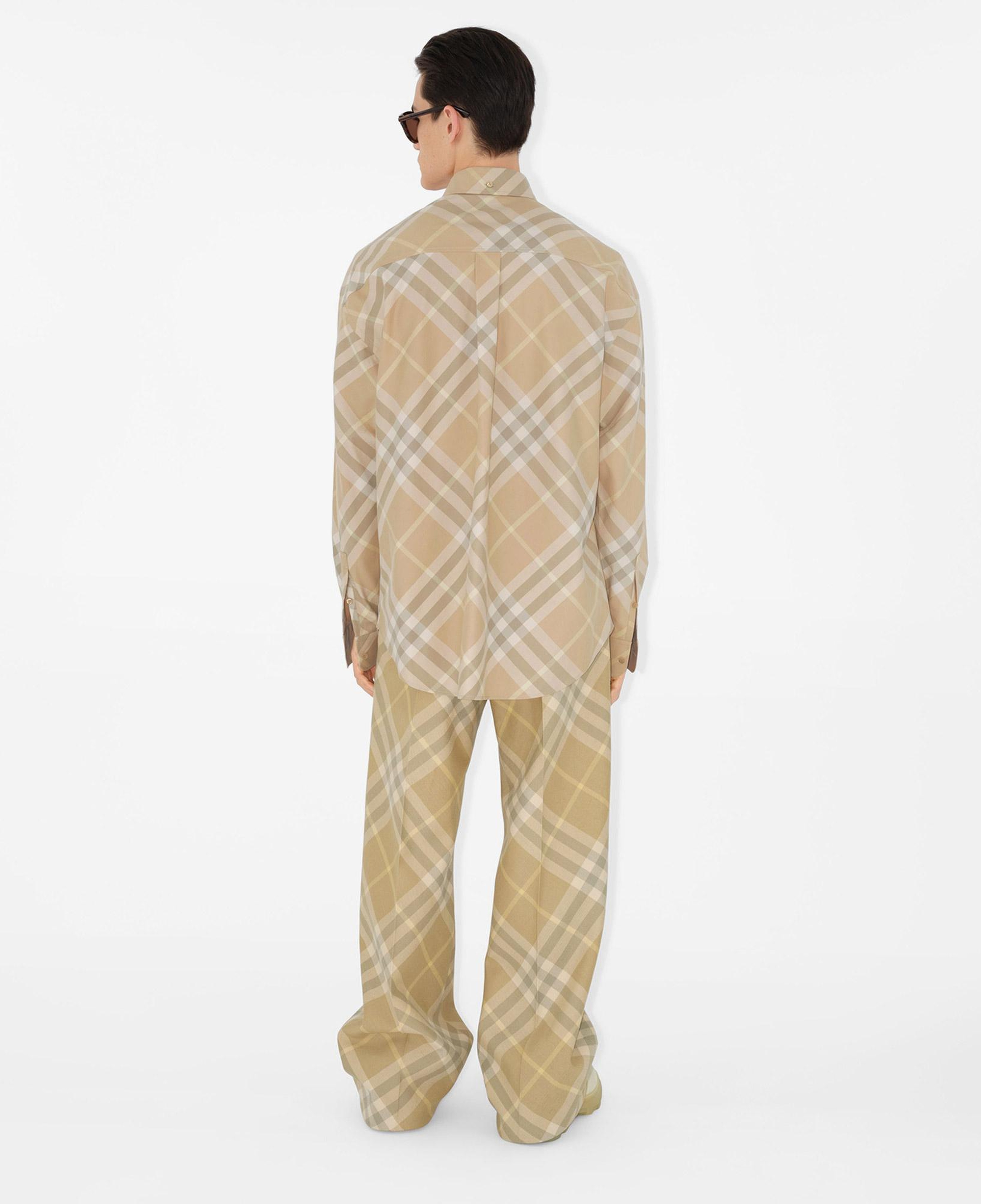 Burberry Erkek Bej Gömlek