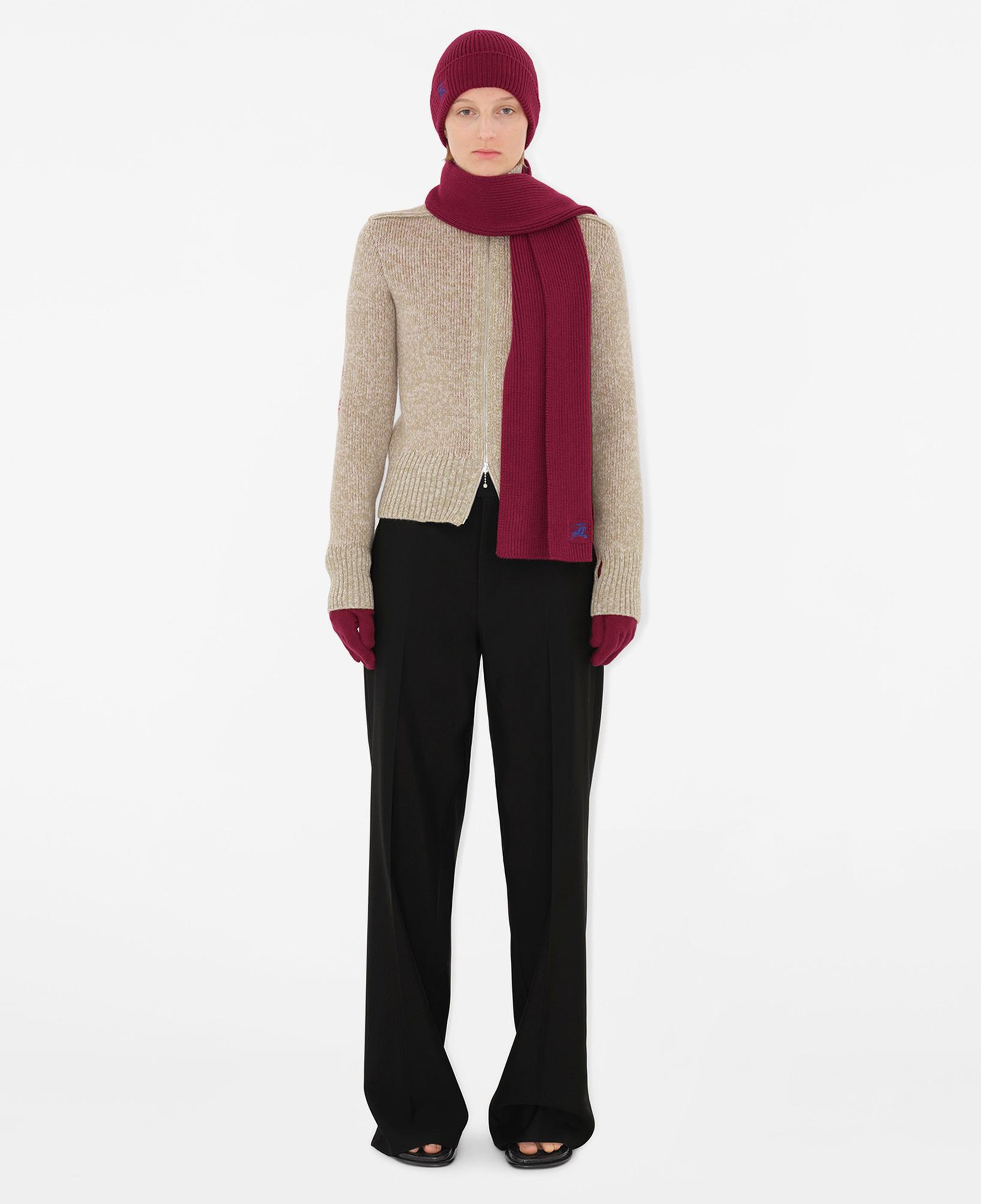 Burberry Unisex Bordo Atkı
