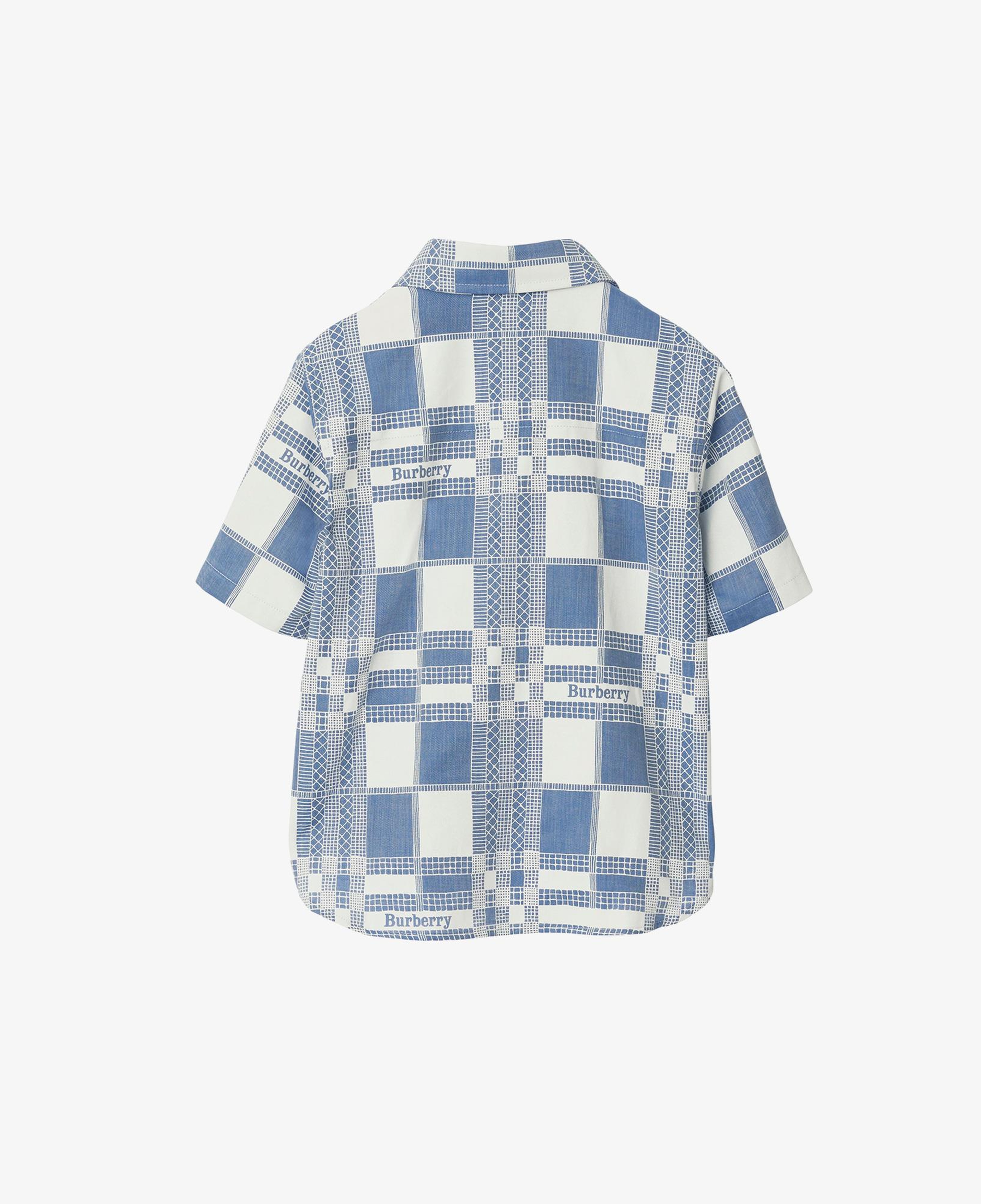Burberry Çocuk Mavi Gömlek