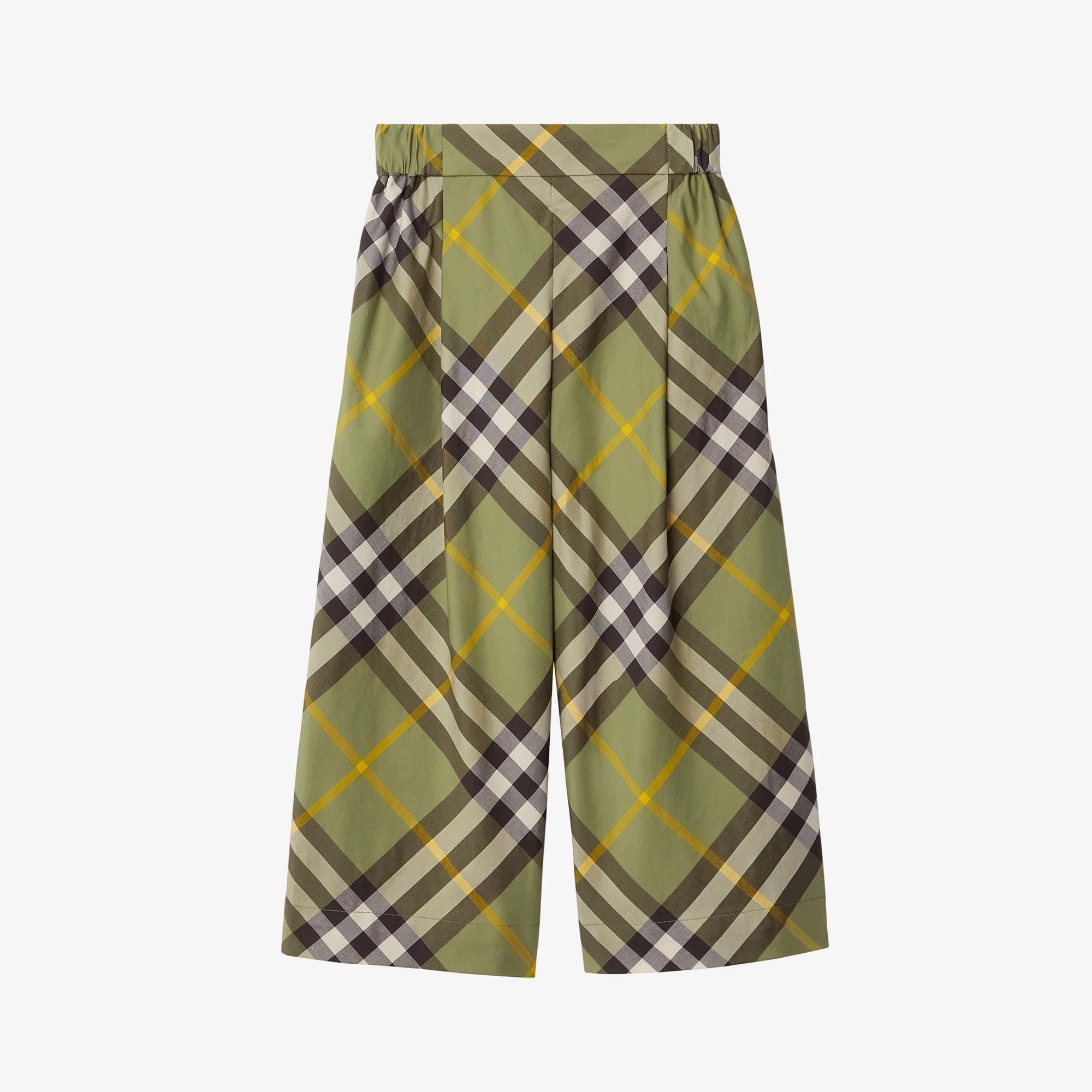 Burberry Çocuk Haki Pantolon