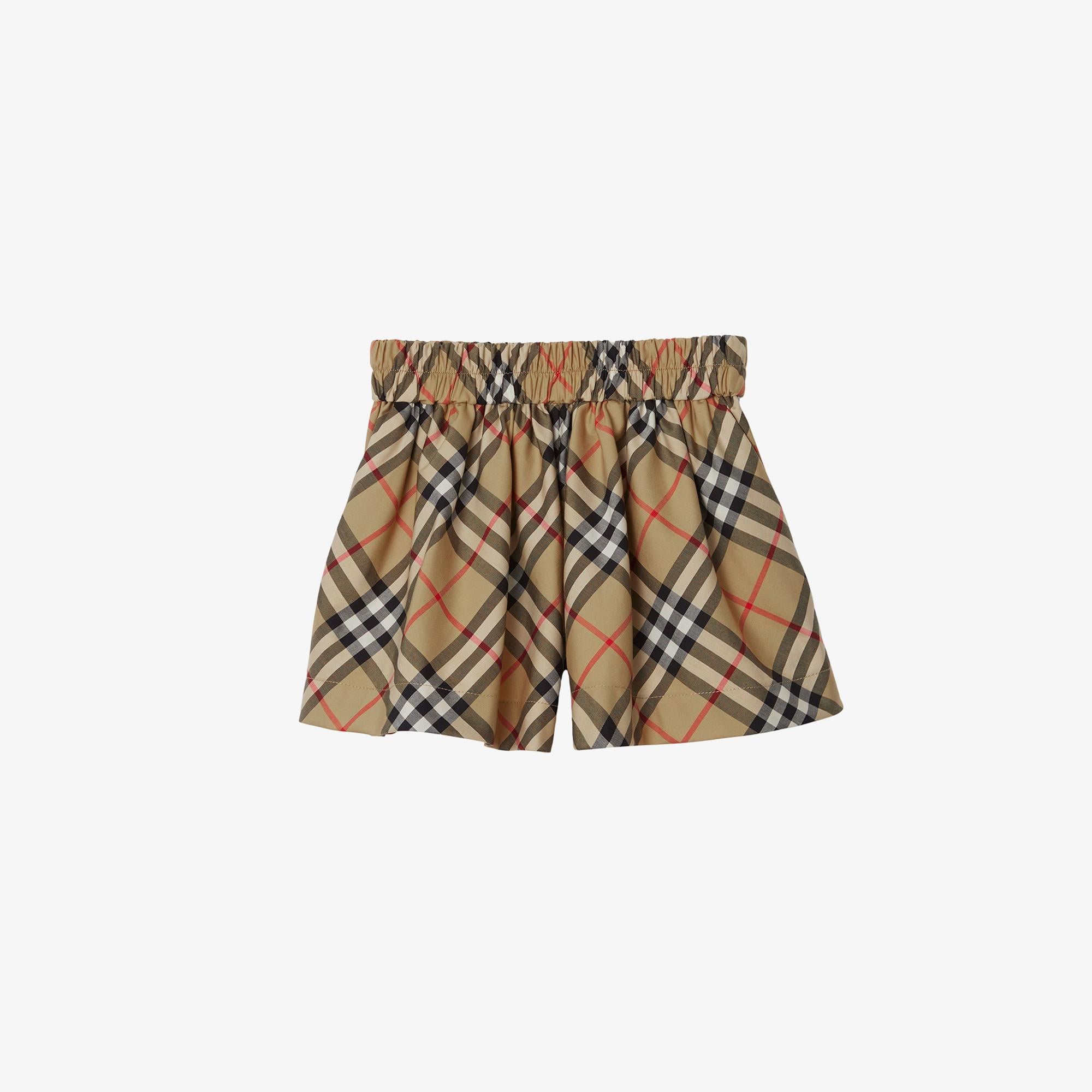 Burberry Çocuk Bej Şort