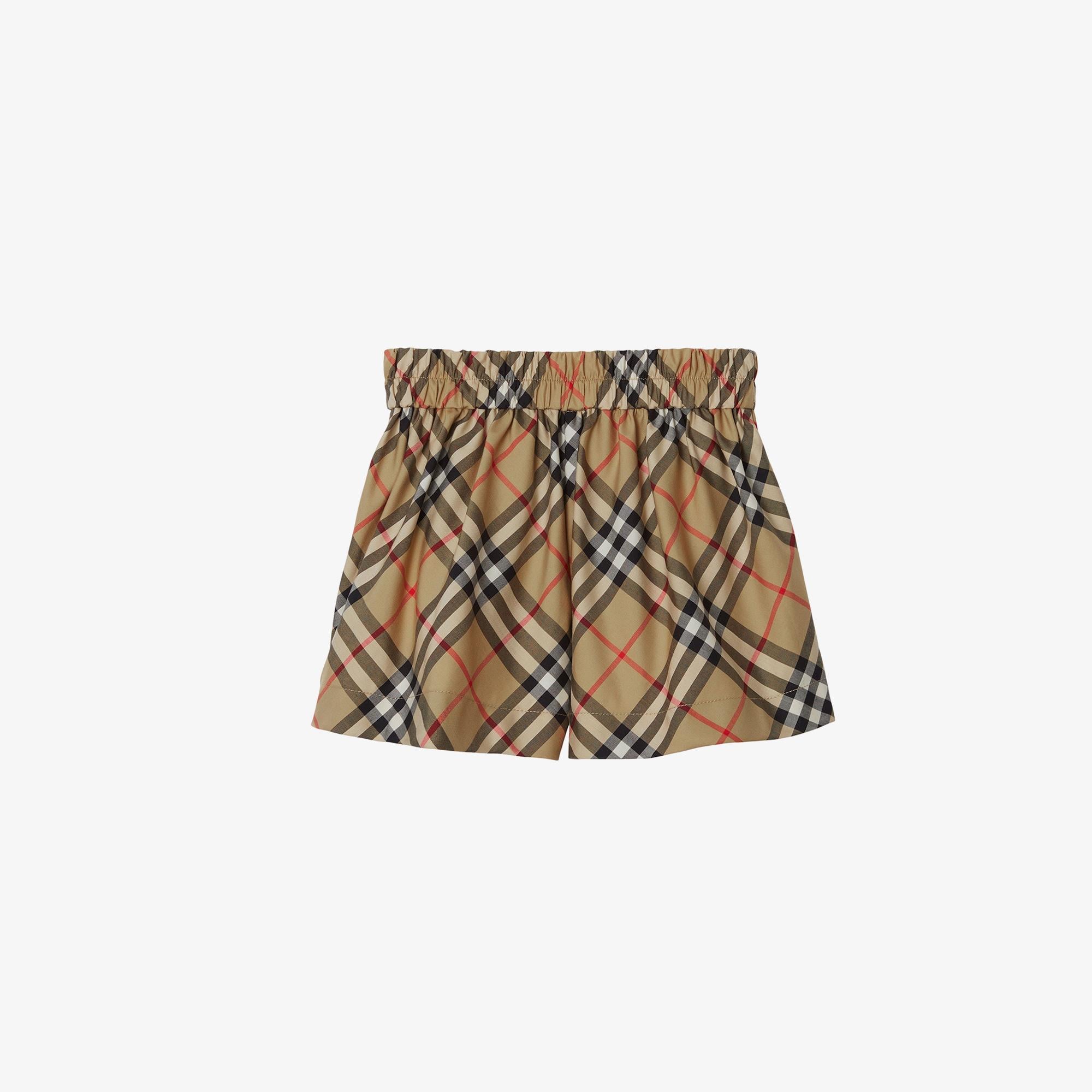 Burberry Çocuk Bej Şort