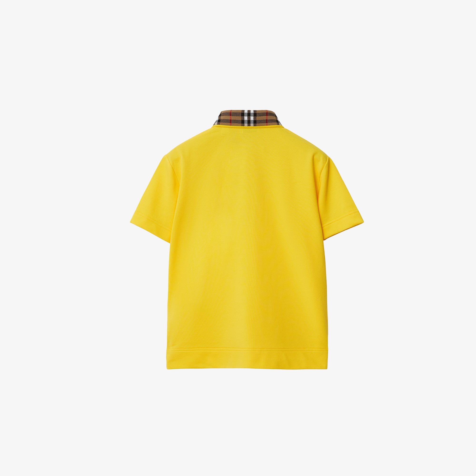 Burberry Çocuk Sarı Polo