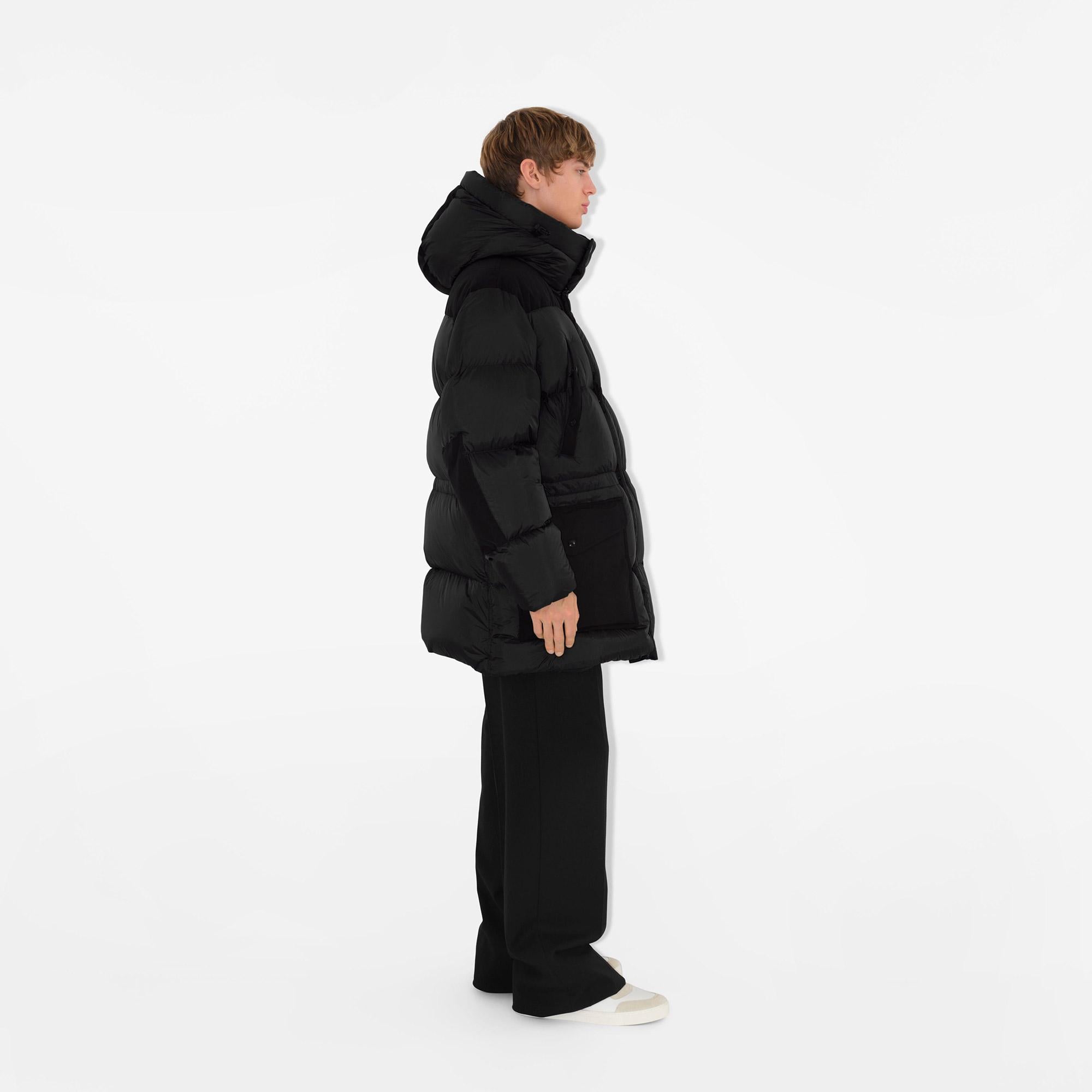 Burberry Erkek Gri Mont