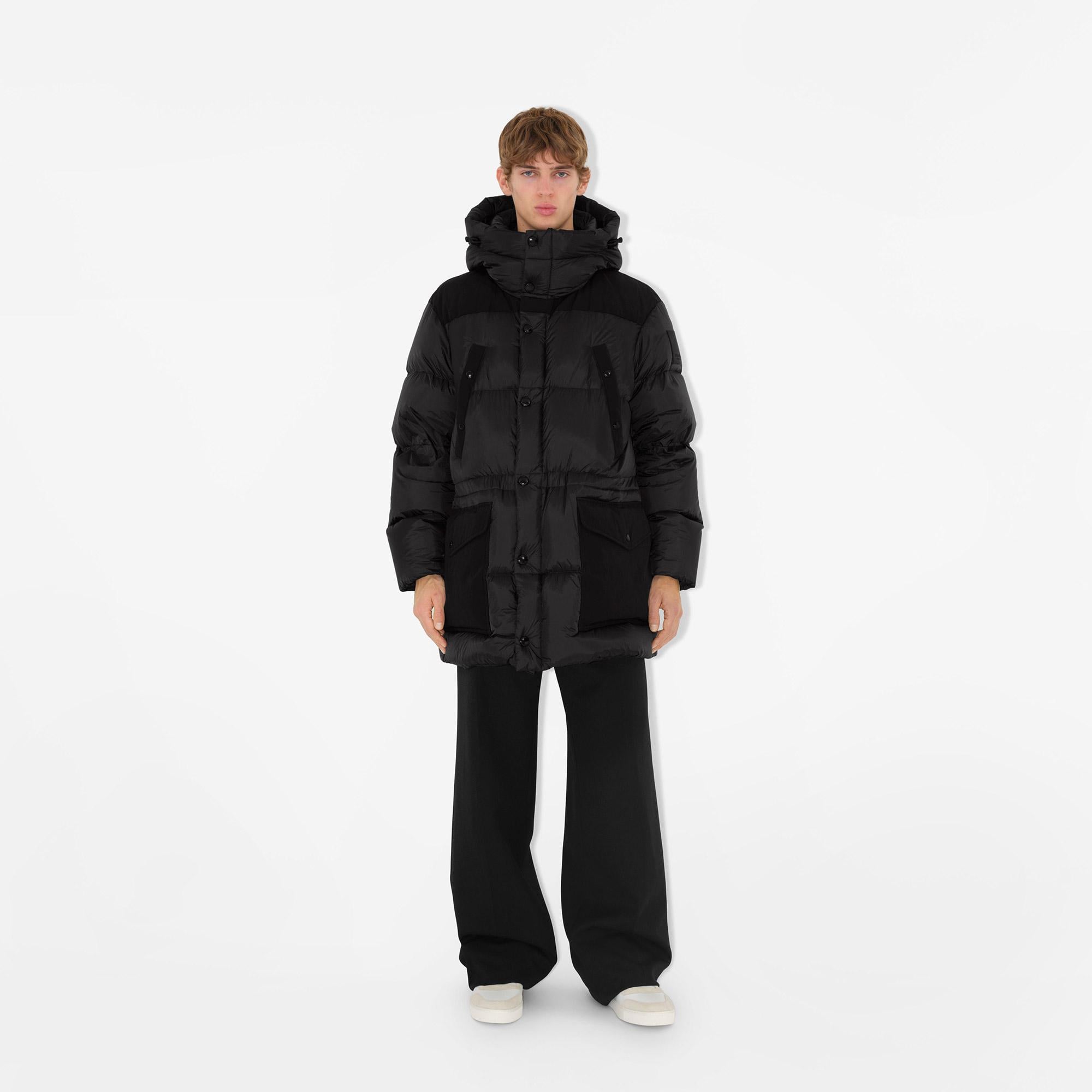 Burberry Erkek Gri Mont