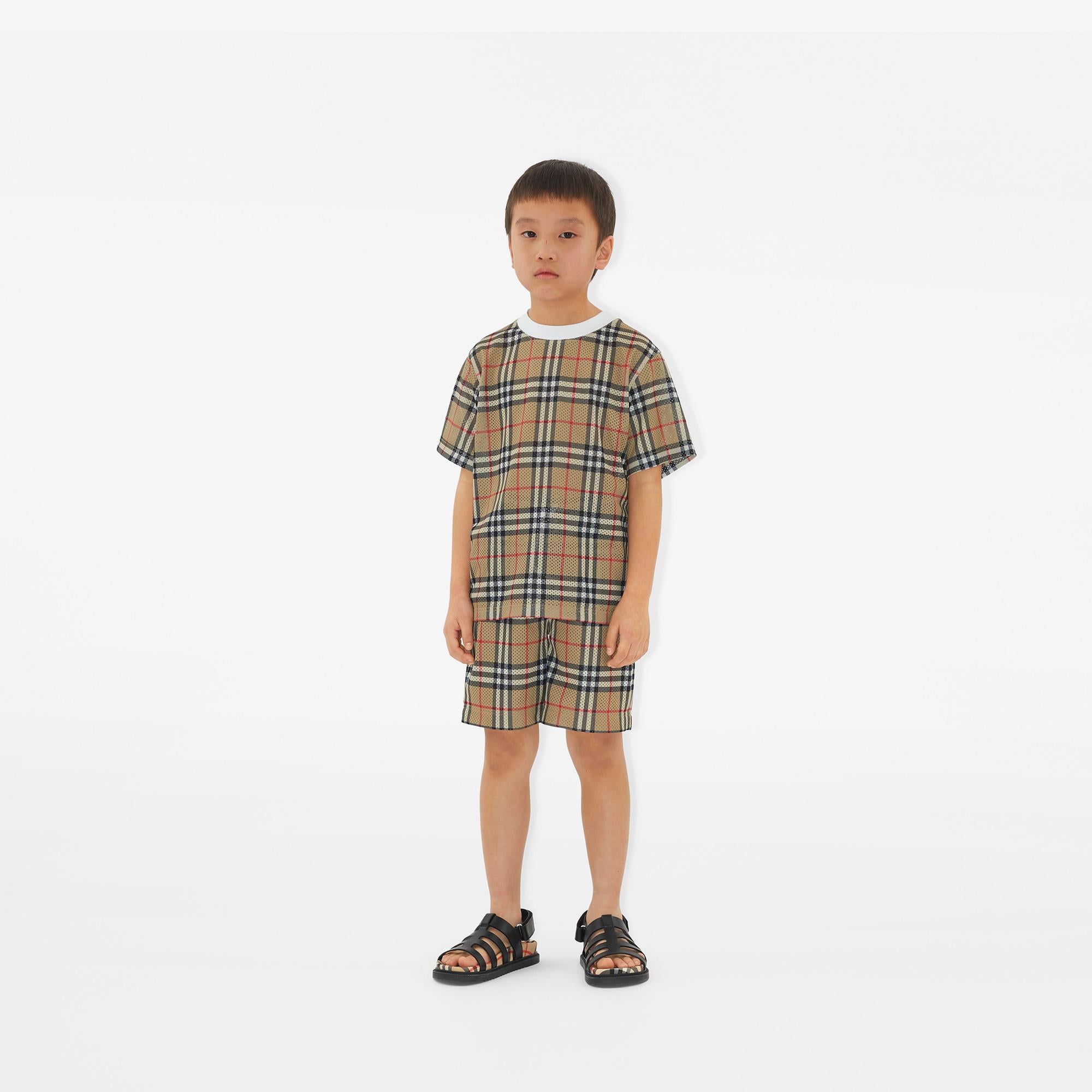 Burberry Çocuk Bej Şort