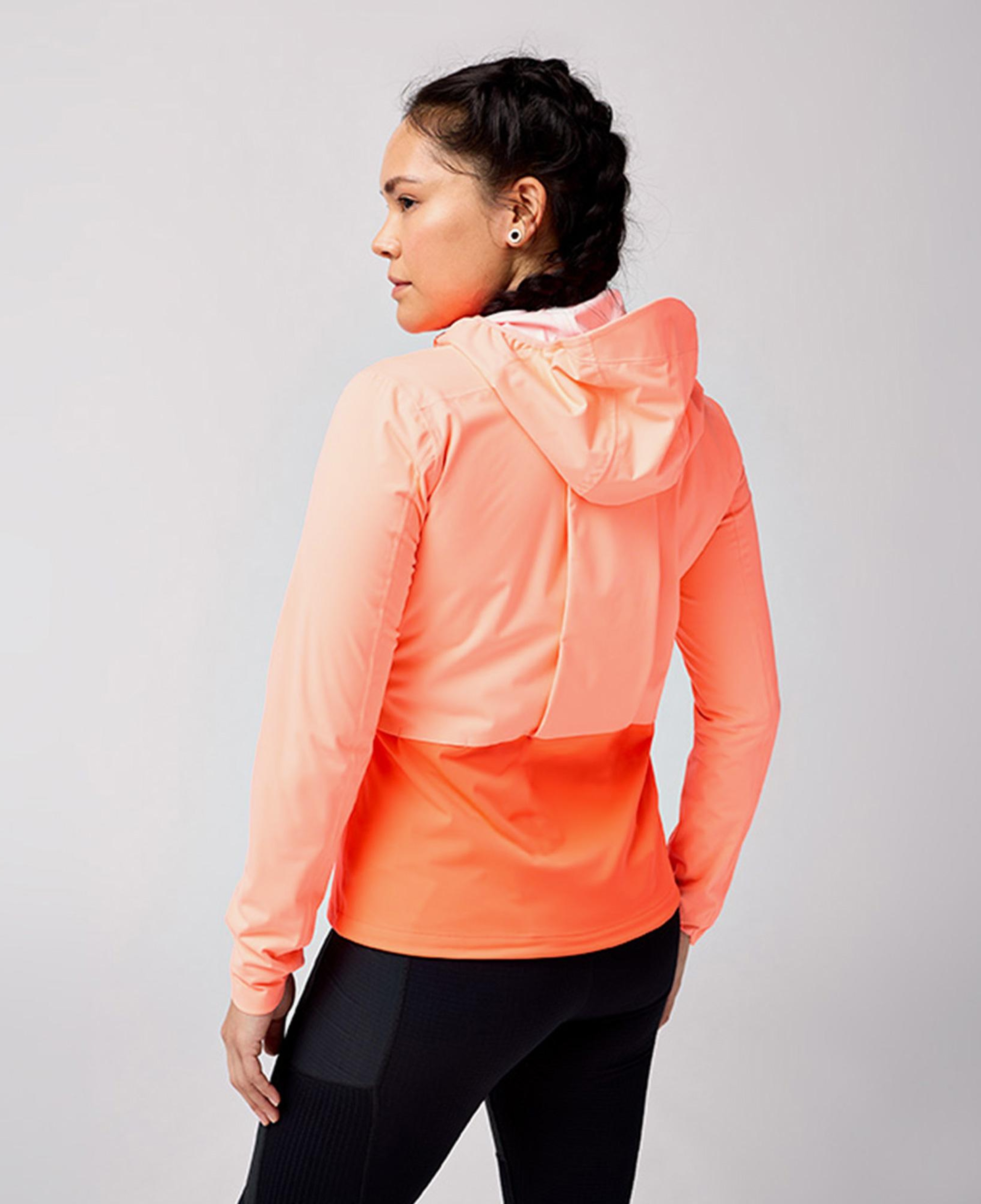Brooks High Point Waterproof 2 Kadın Turuncu Koşu Ceketi