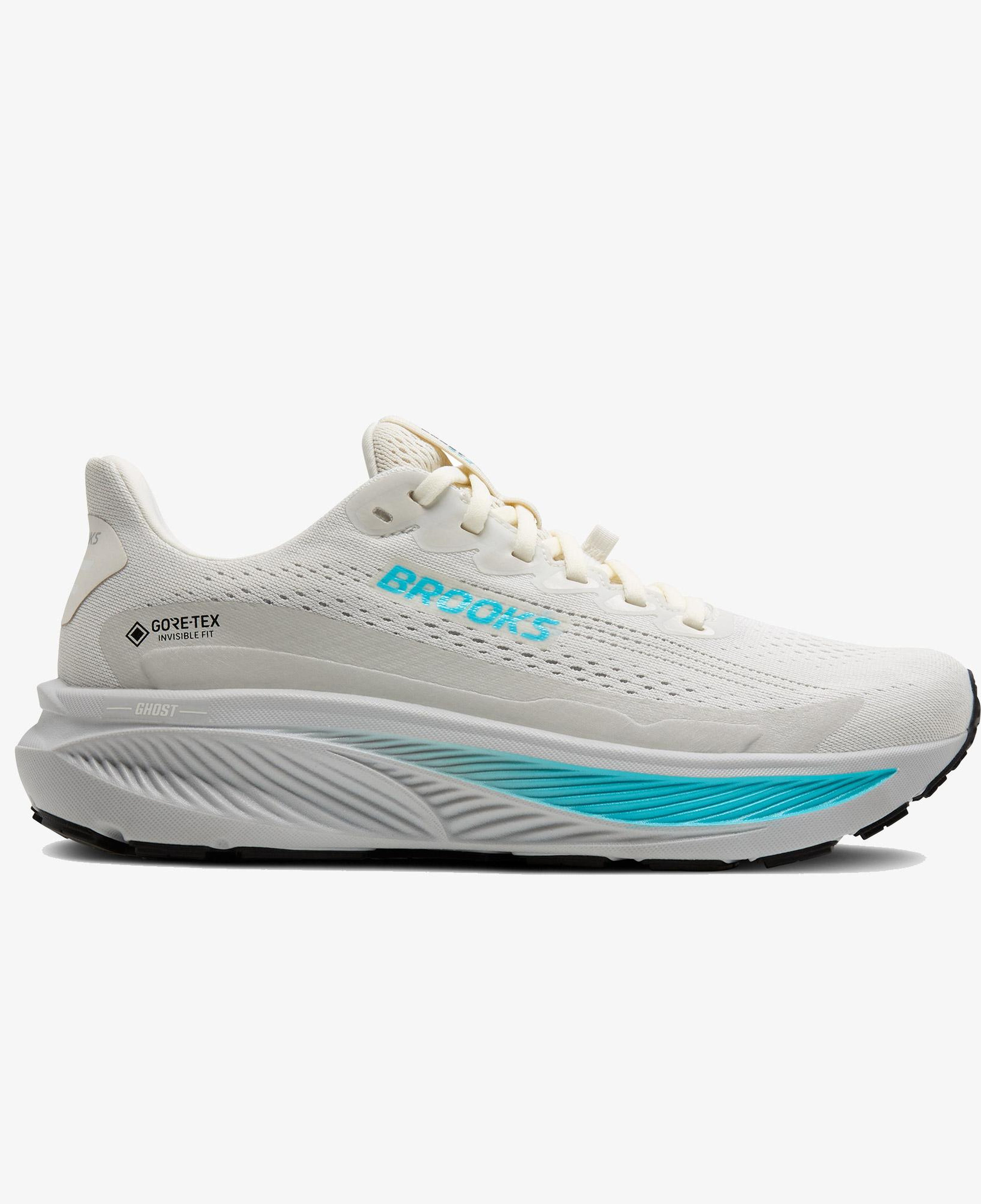 Brooks Ghost 17 Gore-Tex Kadın Beyaz Koşu Ayakkabısı
