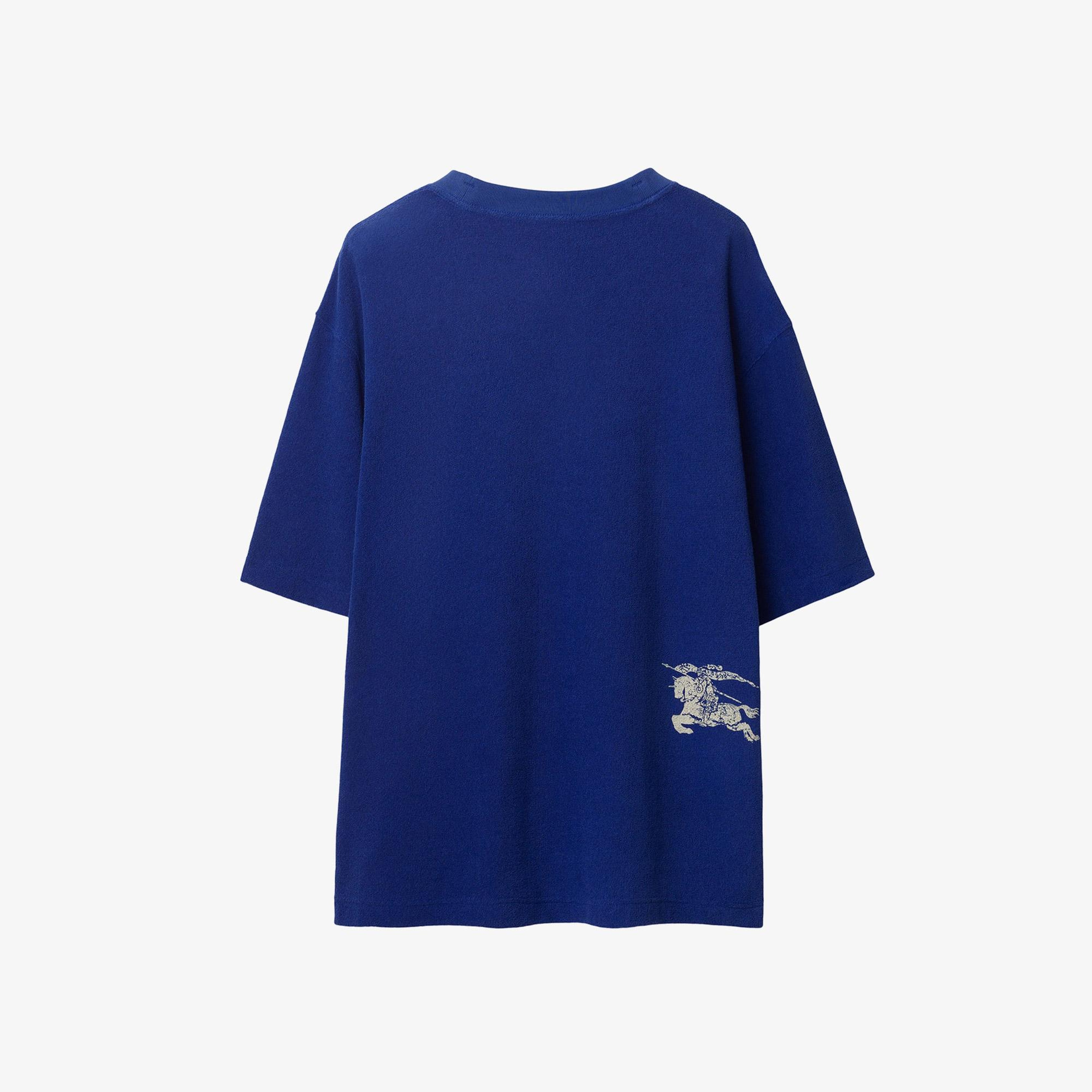 Burberry Erkek Lacivert Tshirt