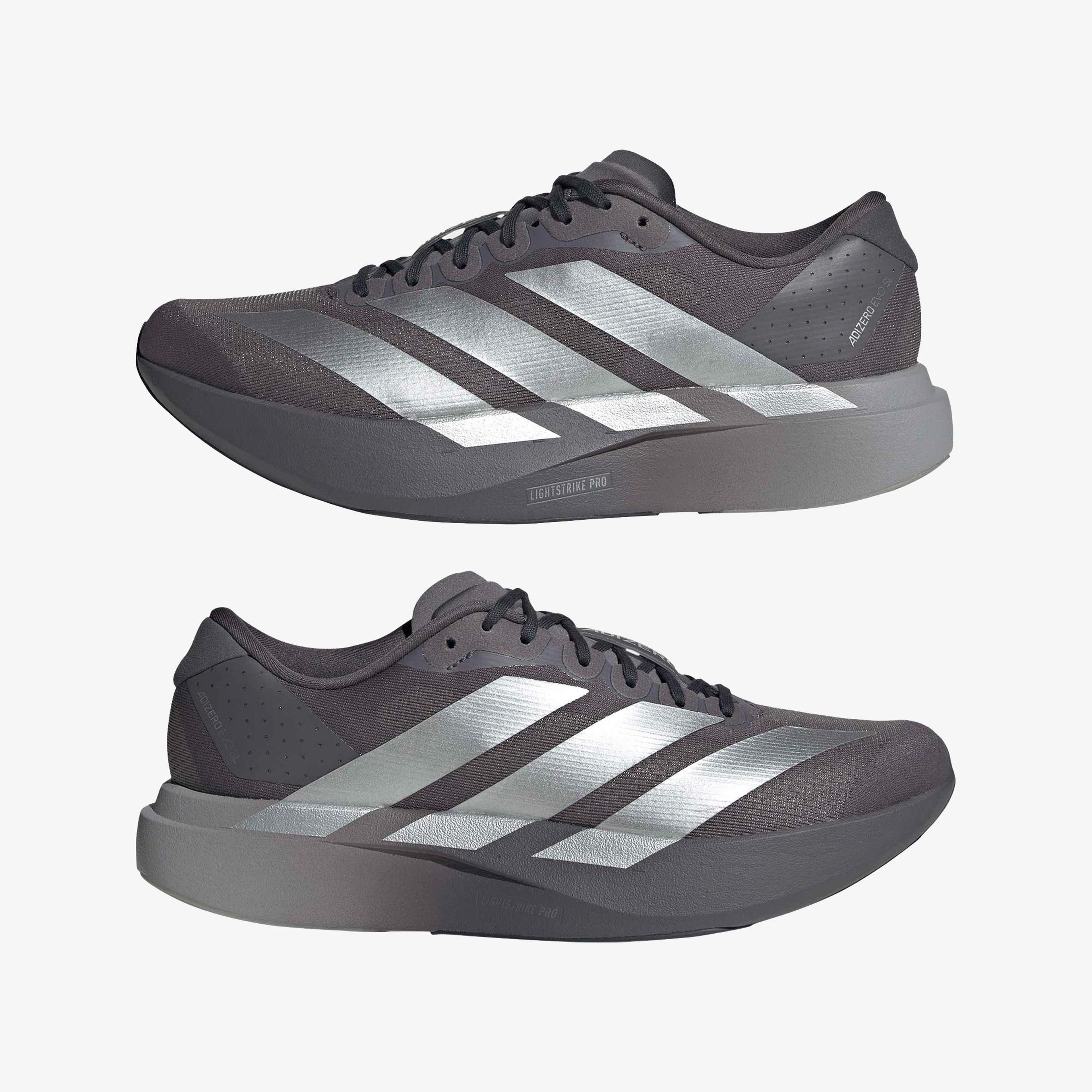 adidas Adizero Evo Sl Erkek Gri Spor Ayakkabı