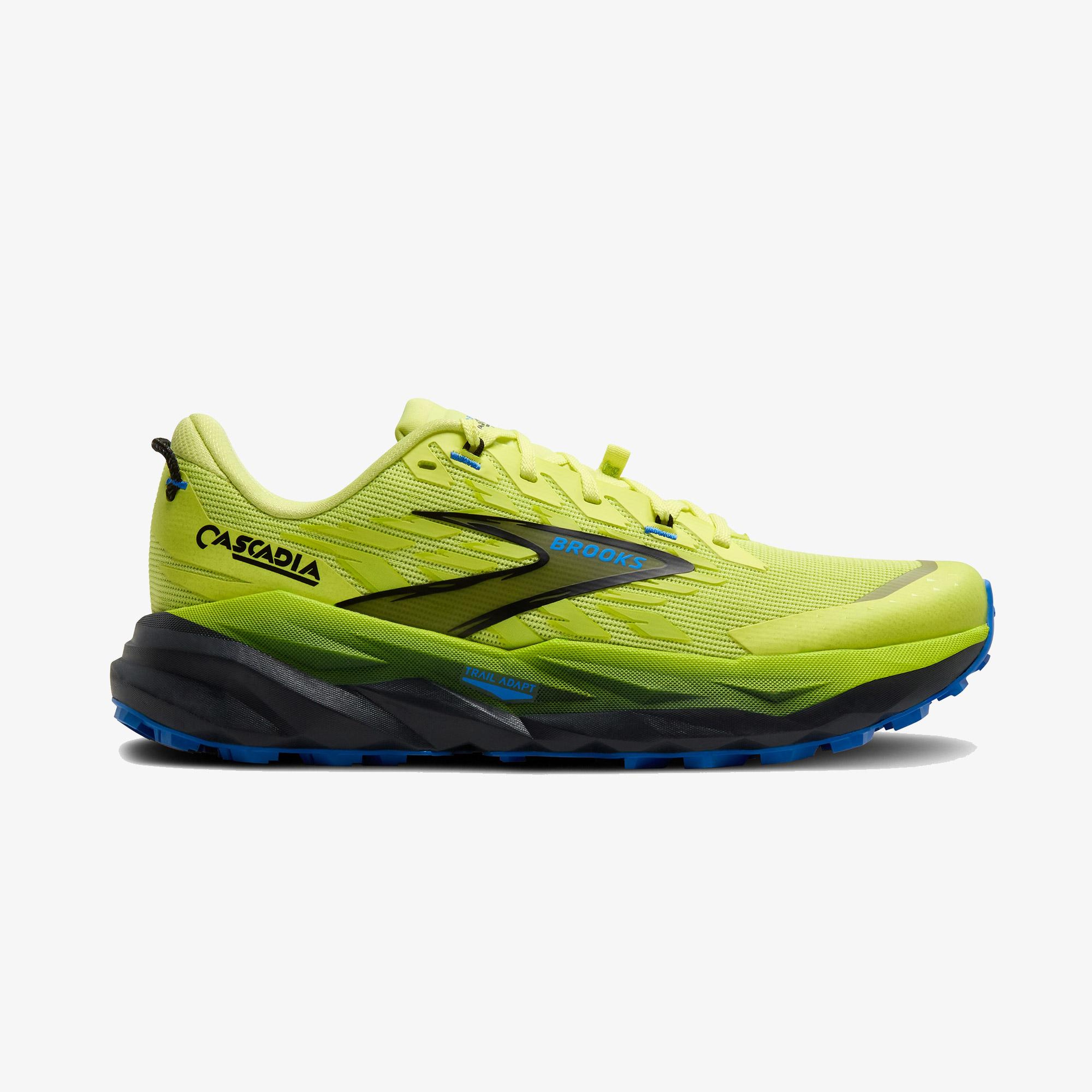 Brooks Cascadia 19 Erkek Sarı Koşu Ayakkabısı