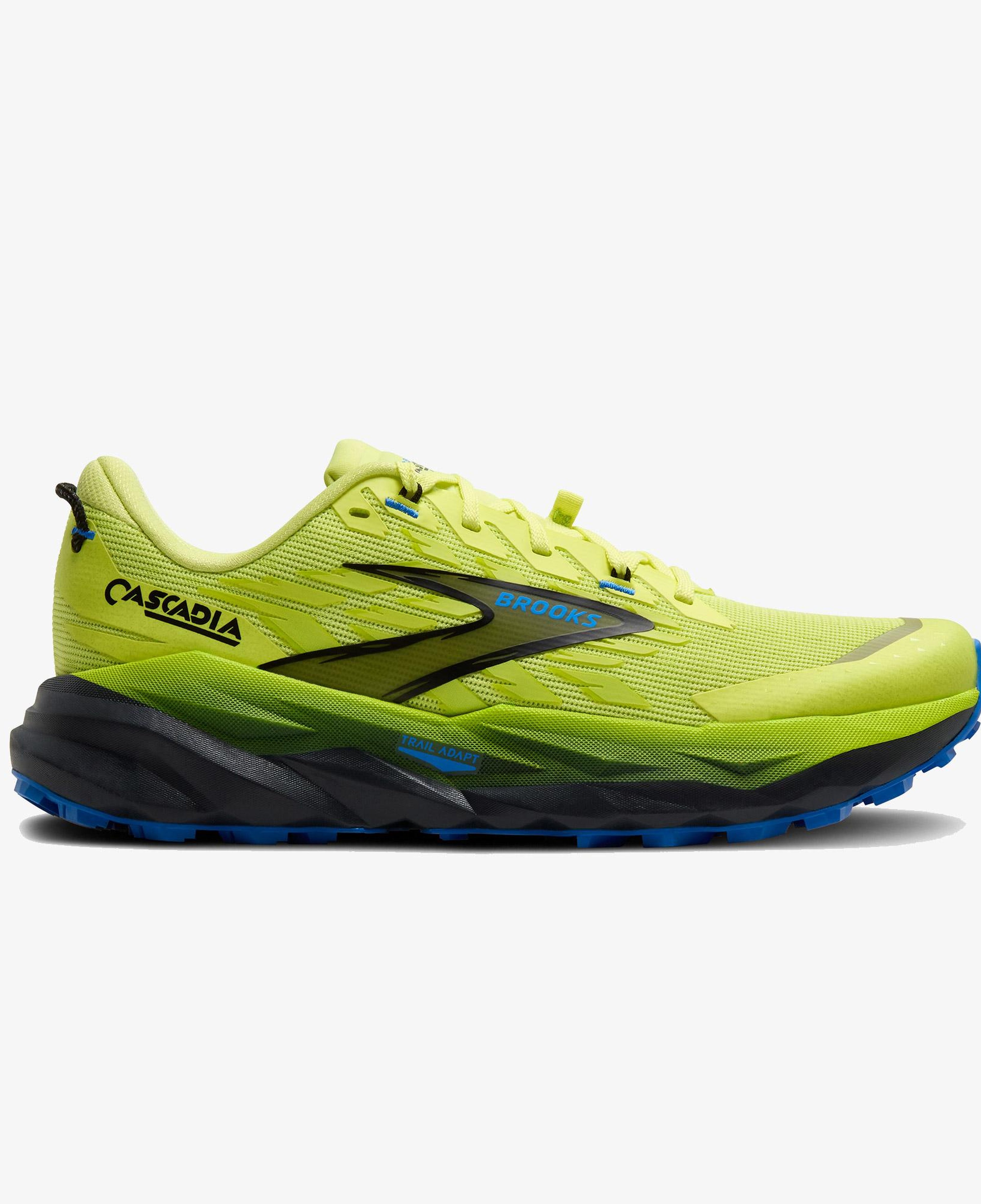 Brooks Cascadia 19 Erkek Sarı Koşu Ayakkabısı