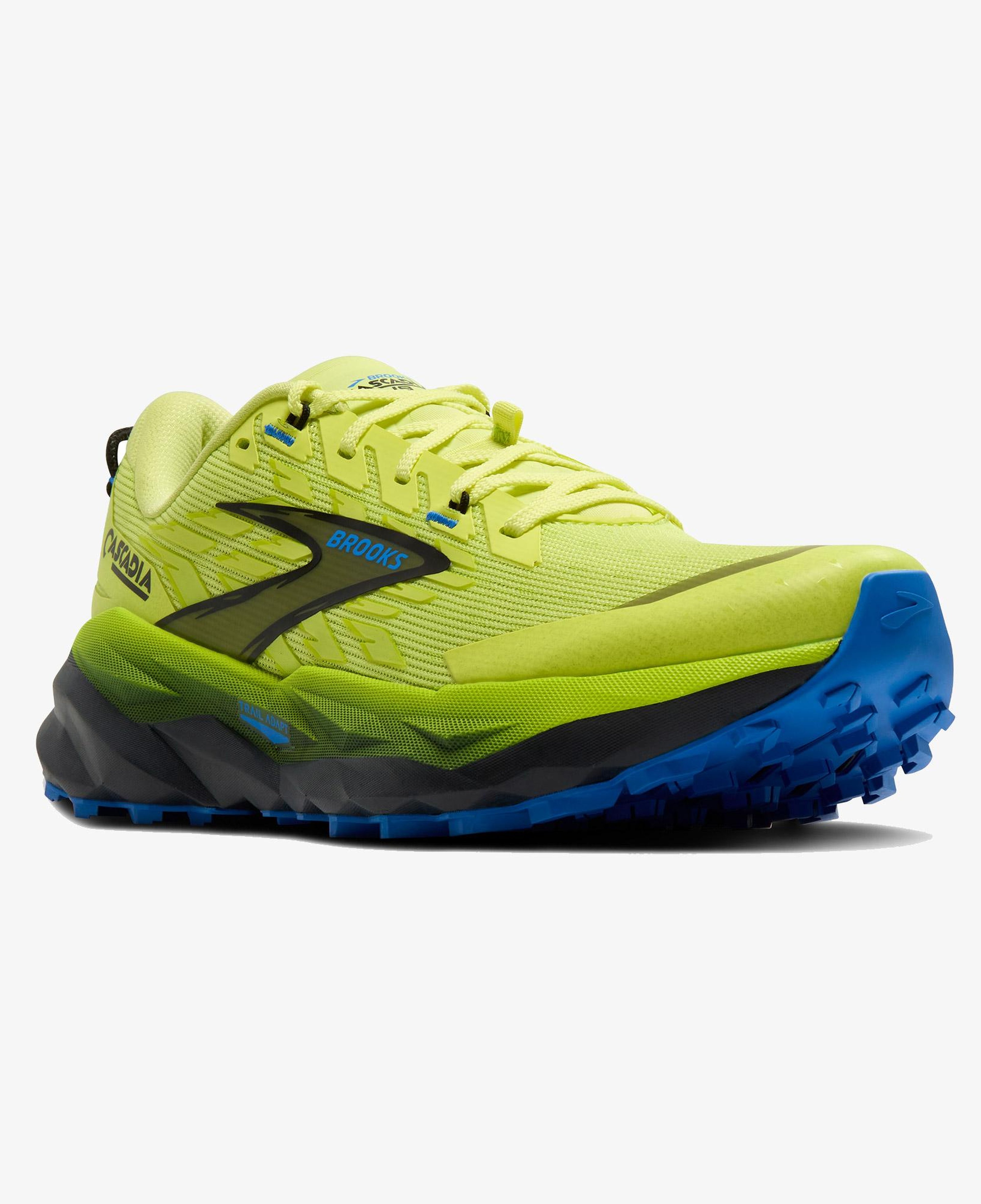 Brooks Cascadia 19 Erkek Sarı Koşu Ayakkabısı