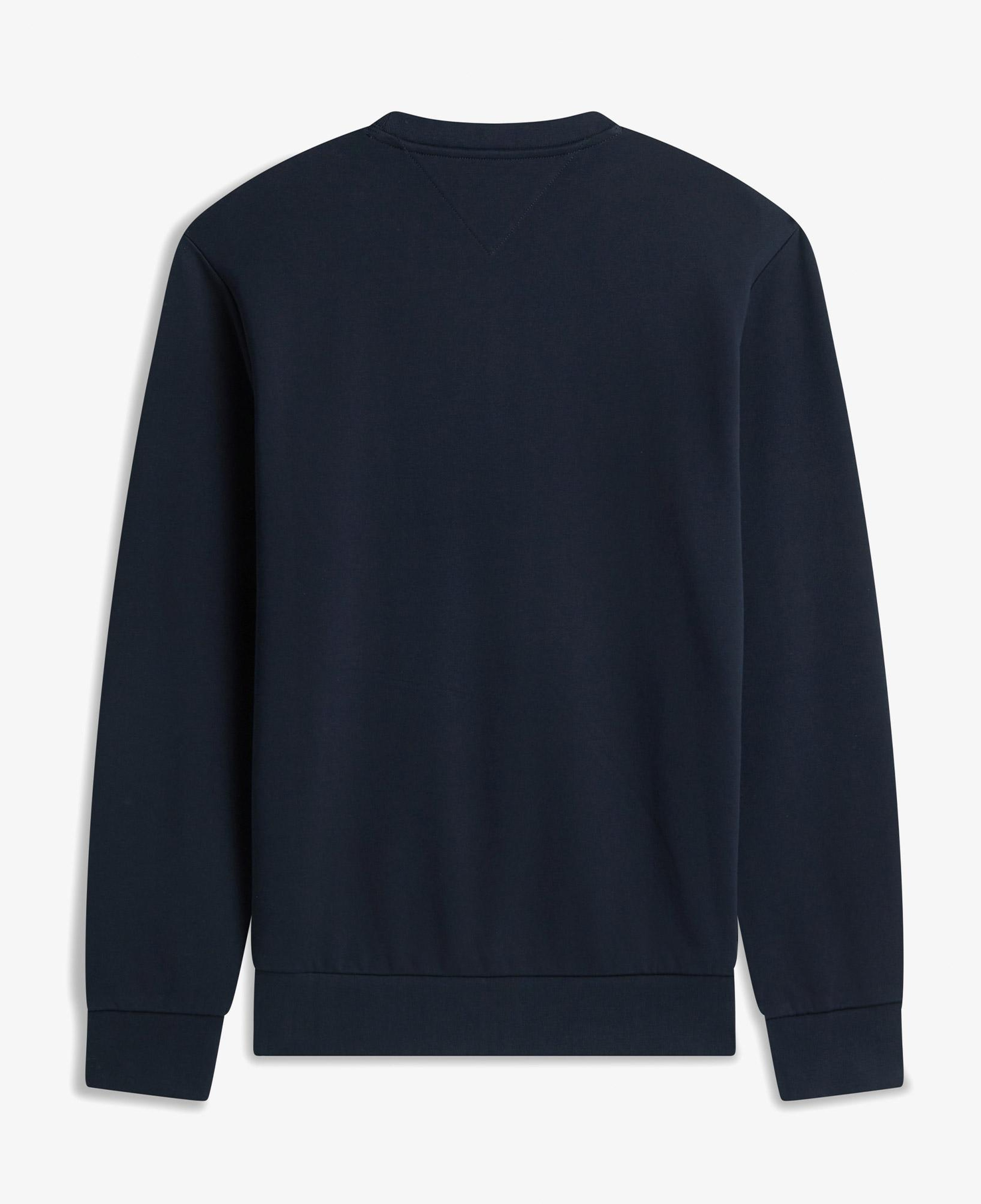 Tommy Hilfiger 1985 Terry Crew Erkek Lacivert Sweatshirt