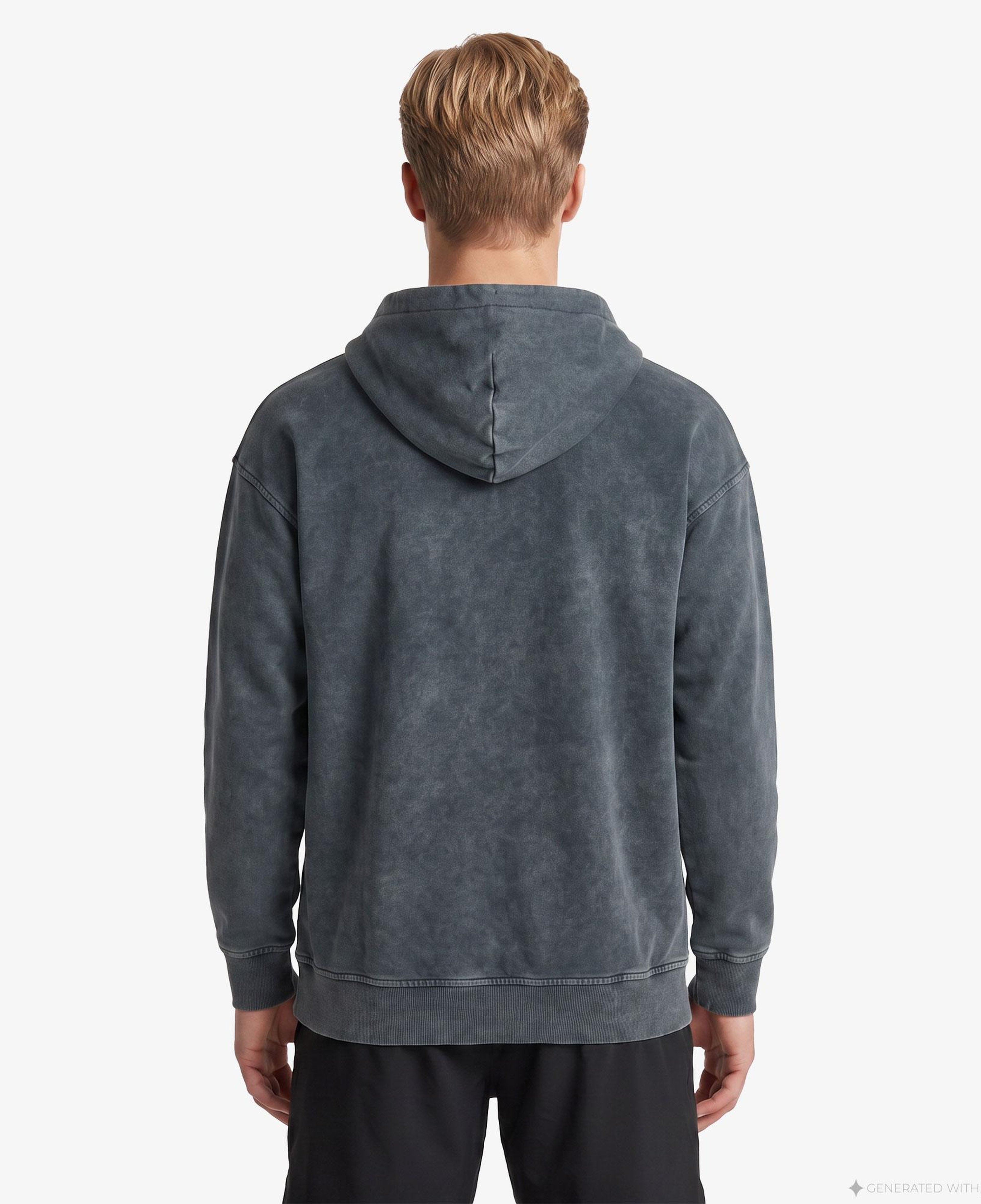 New Balance Lifestyle Full Zip Erkek Gri Sweatshirt
