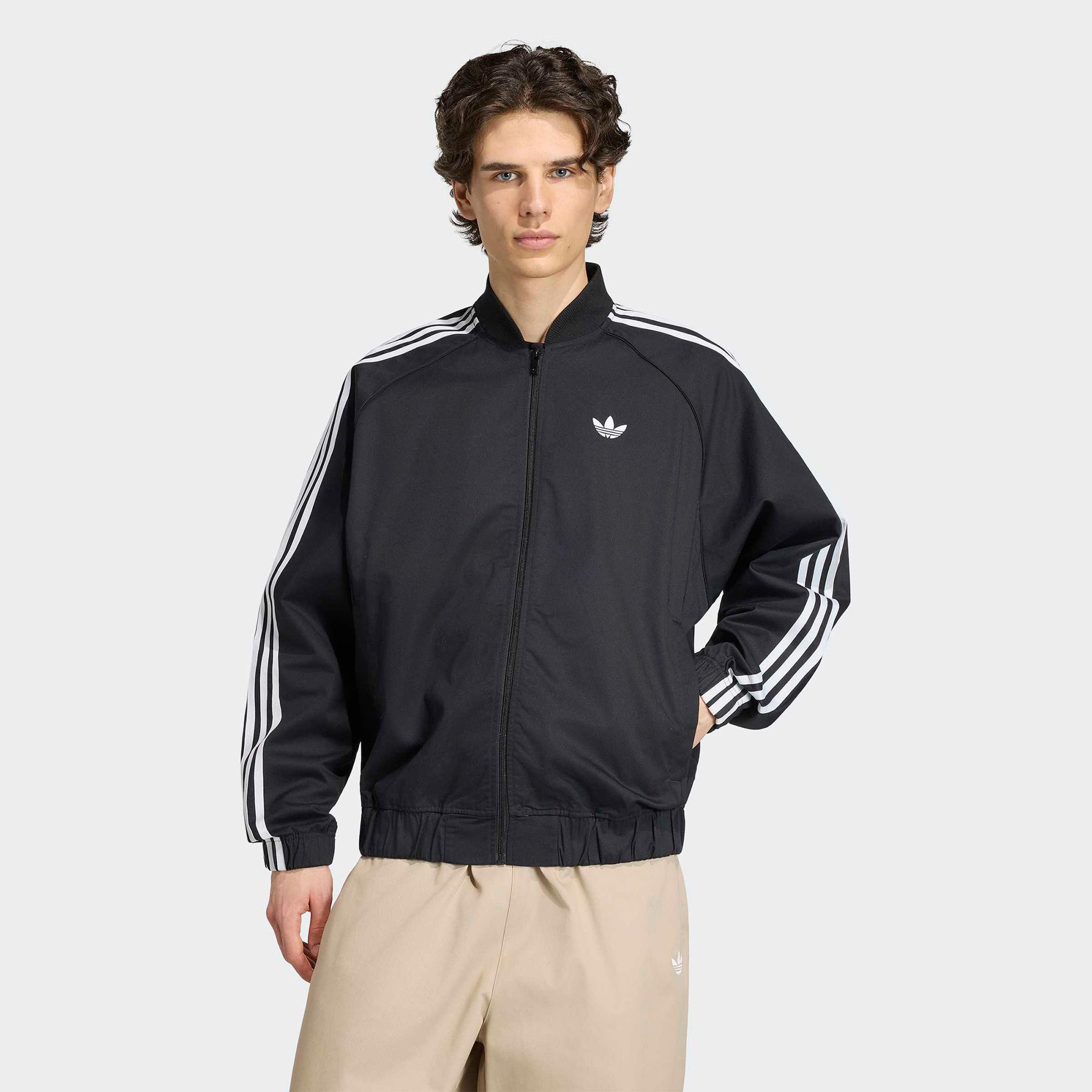 adidas Adicolor Classics Erkek Siyah Sweatshirt