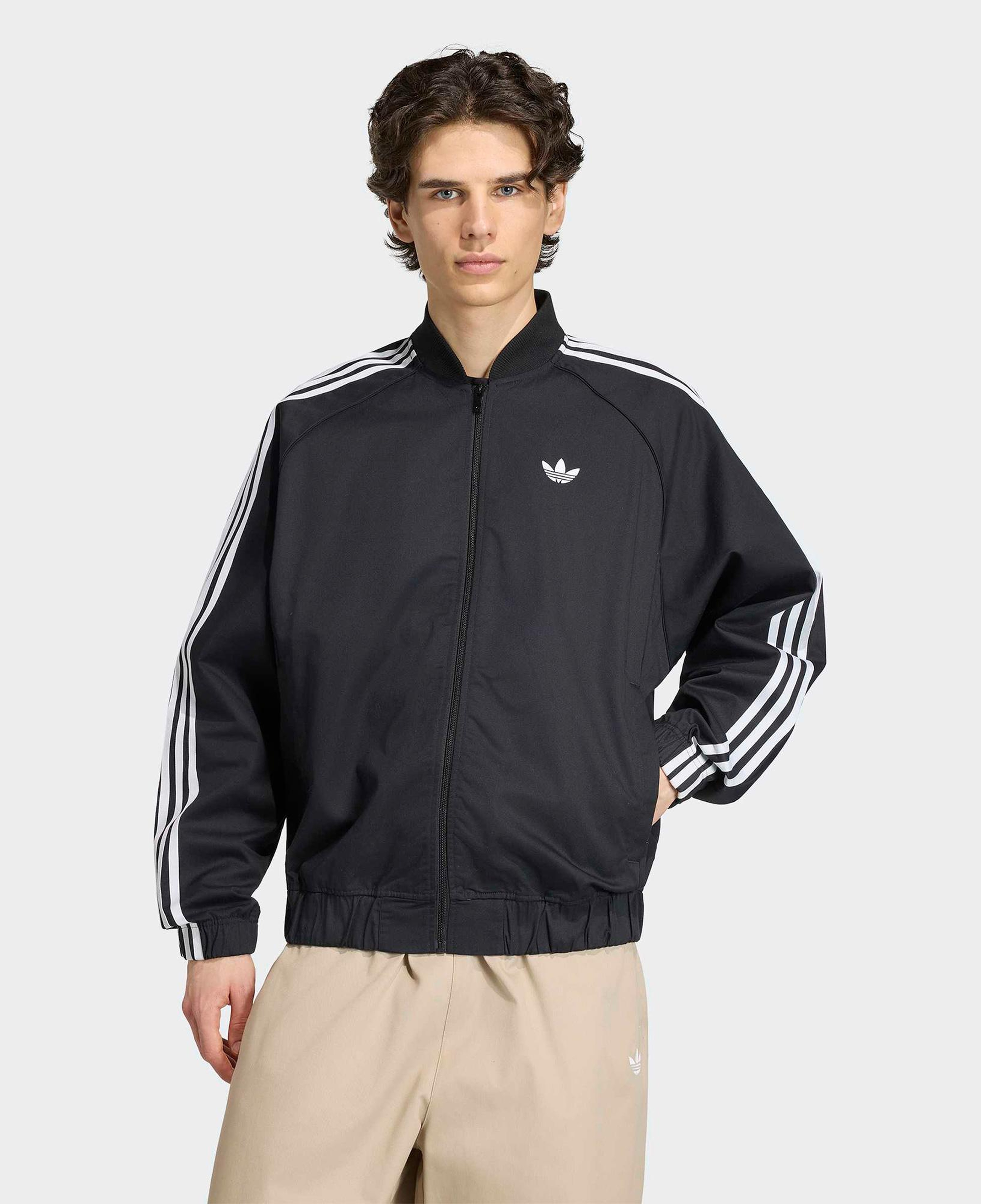 adidas Adicolor Classics Erkek Siyah Sweatshirt