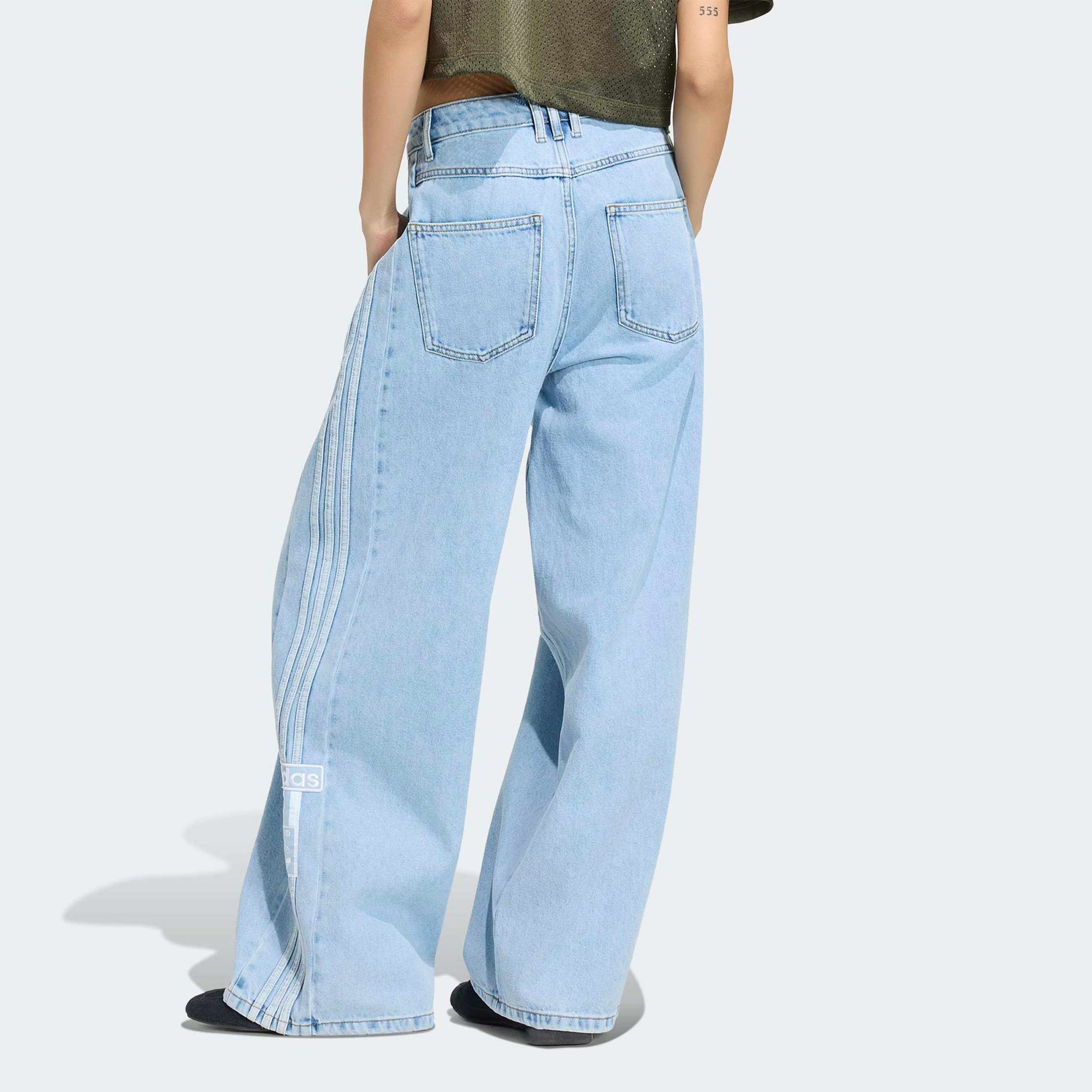 adidas Adibreak Kadın Mavi Jean Pantolon