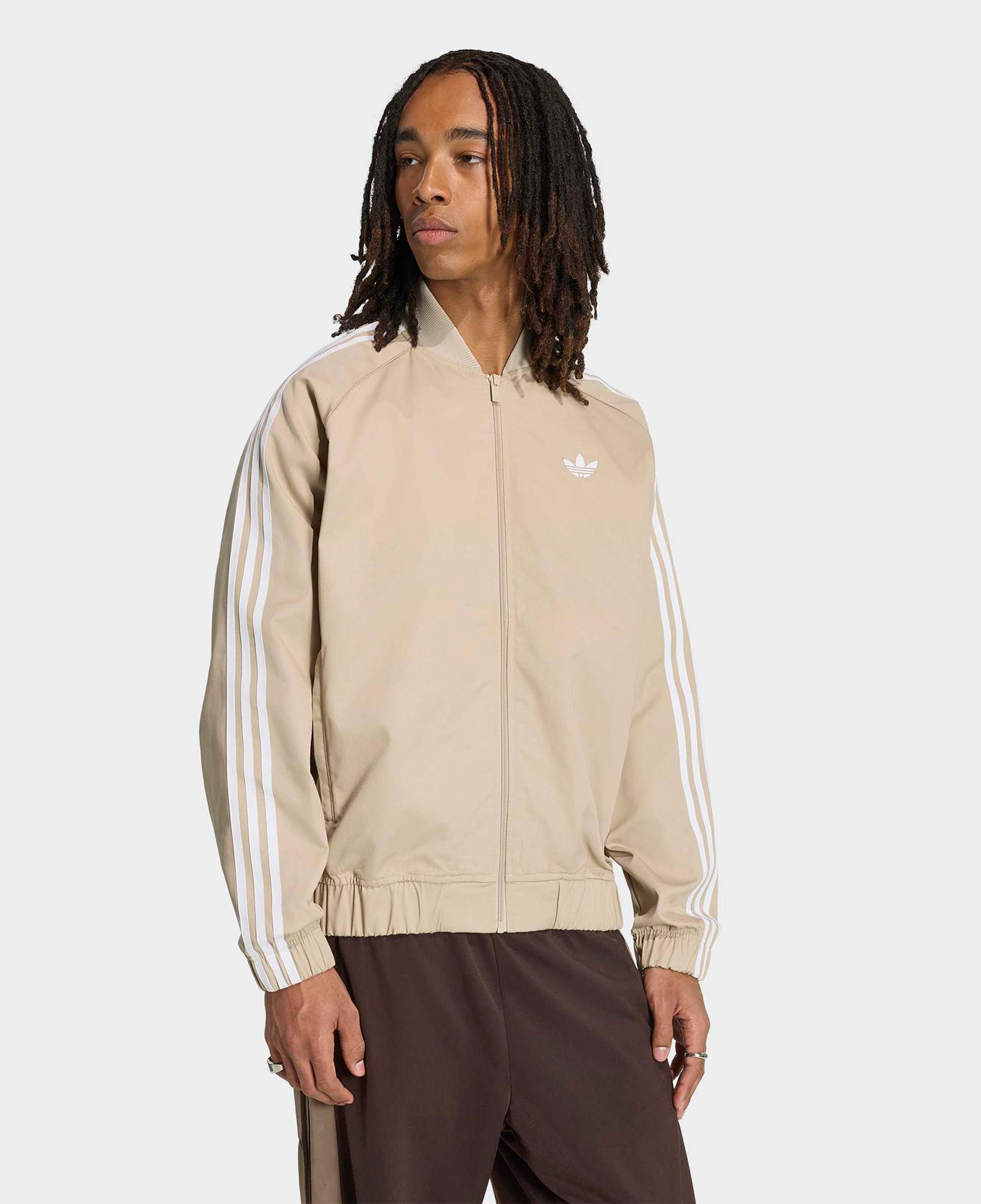 adidas Erkek Bej Sweatshirt