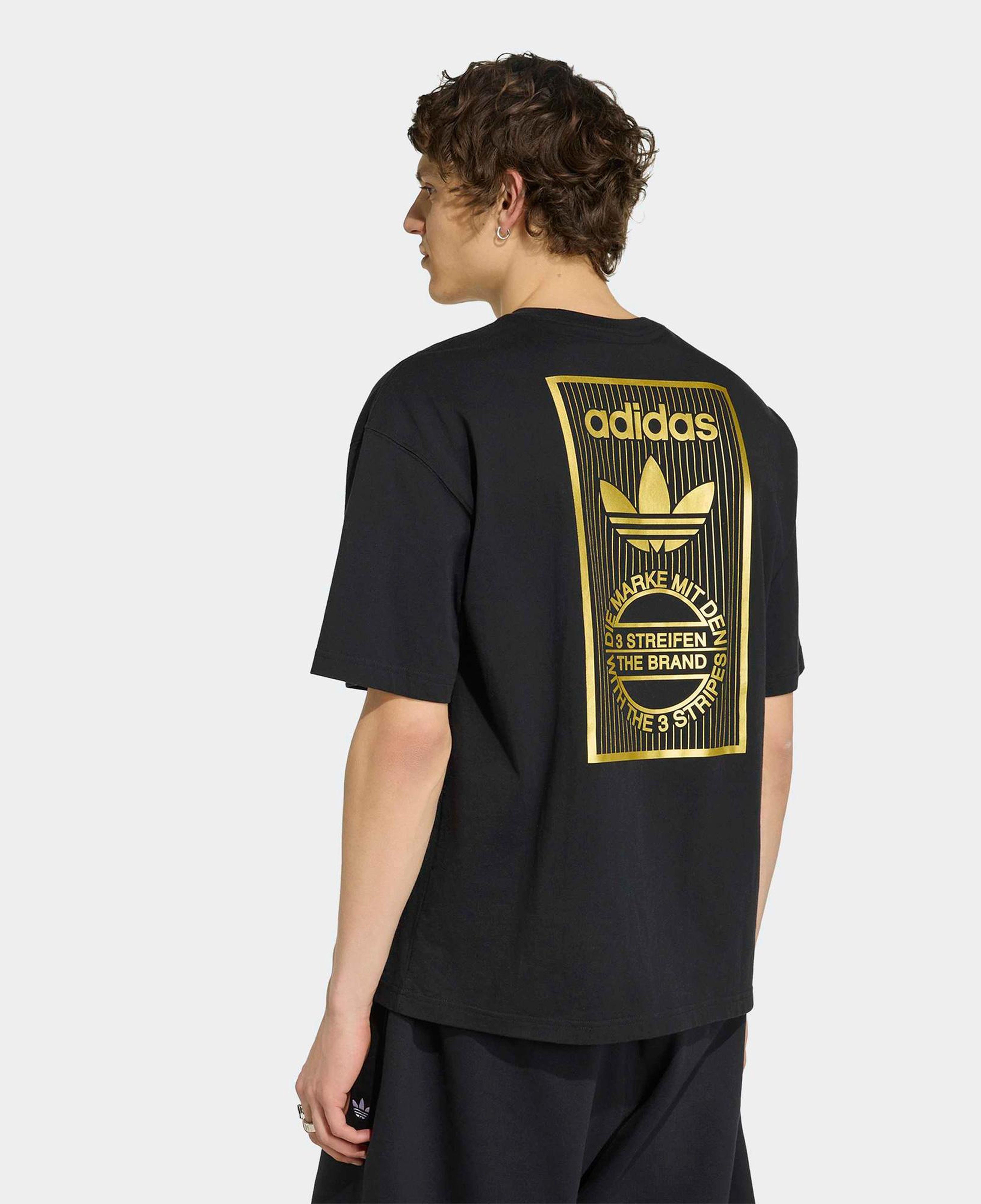 adidas Varsity Gold Erkek Siyah T-Shirt