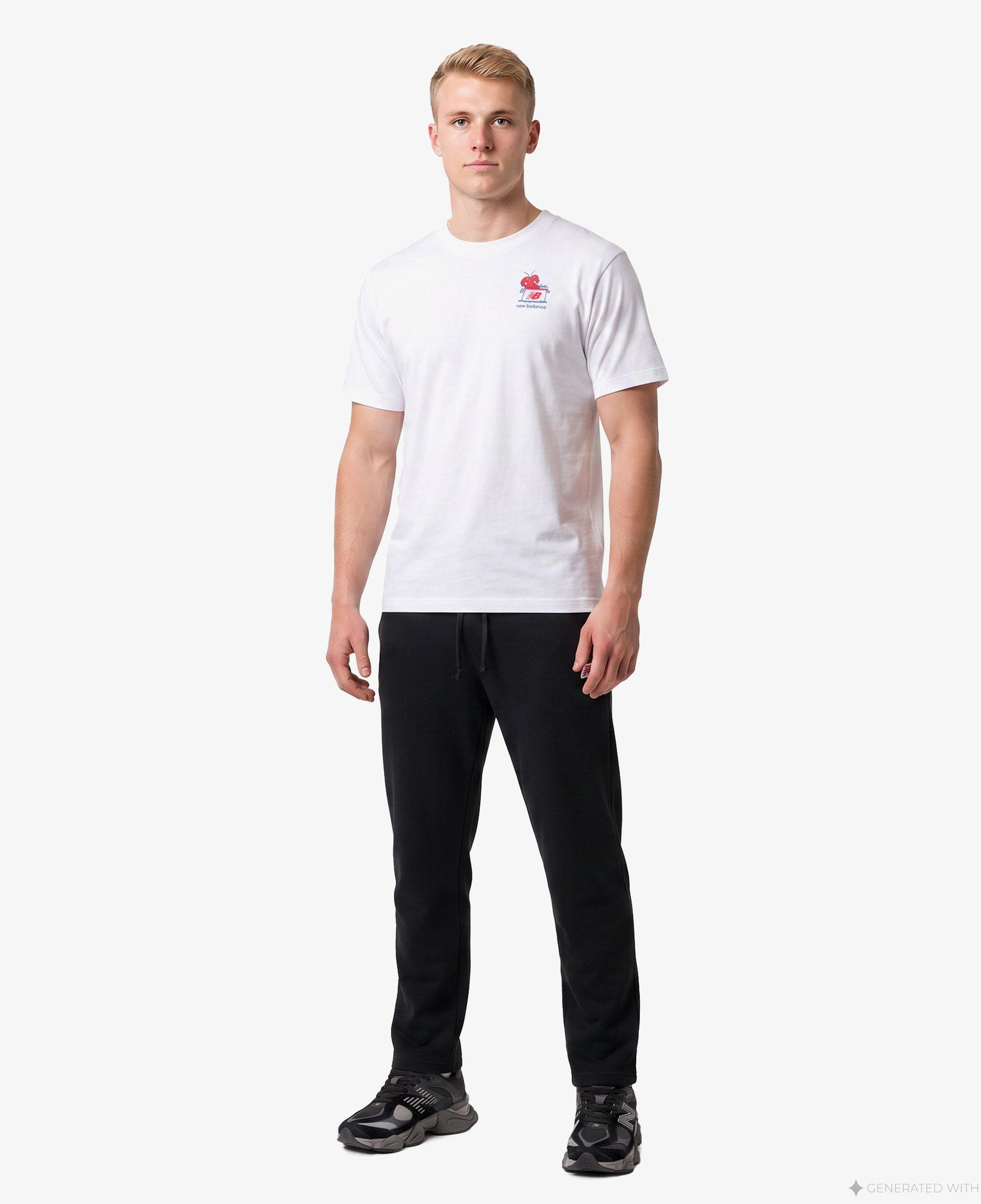 New Balance Lifestyle Erkek Siyah Pantolon