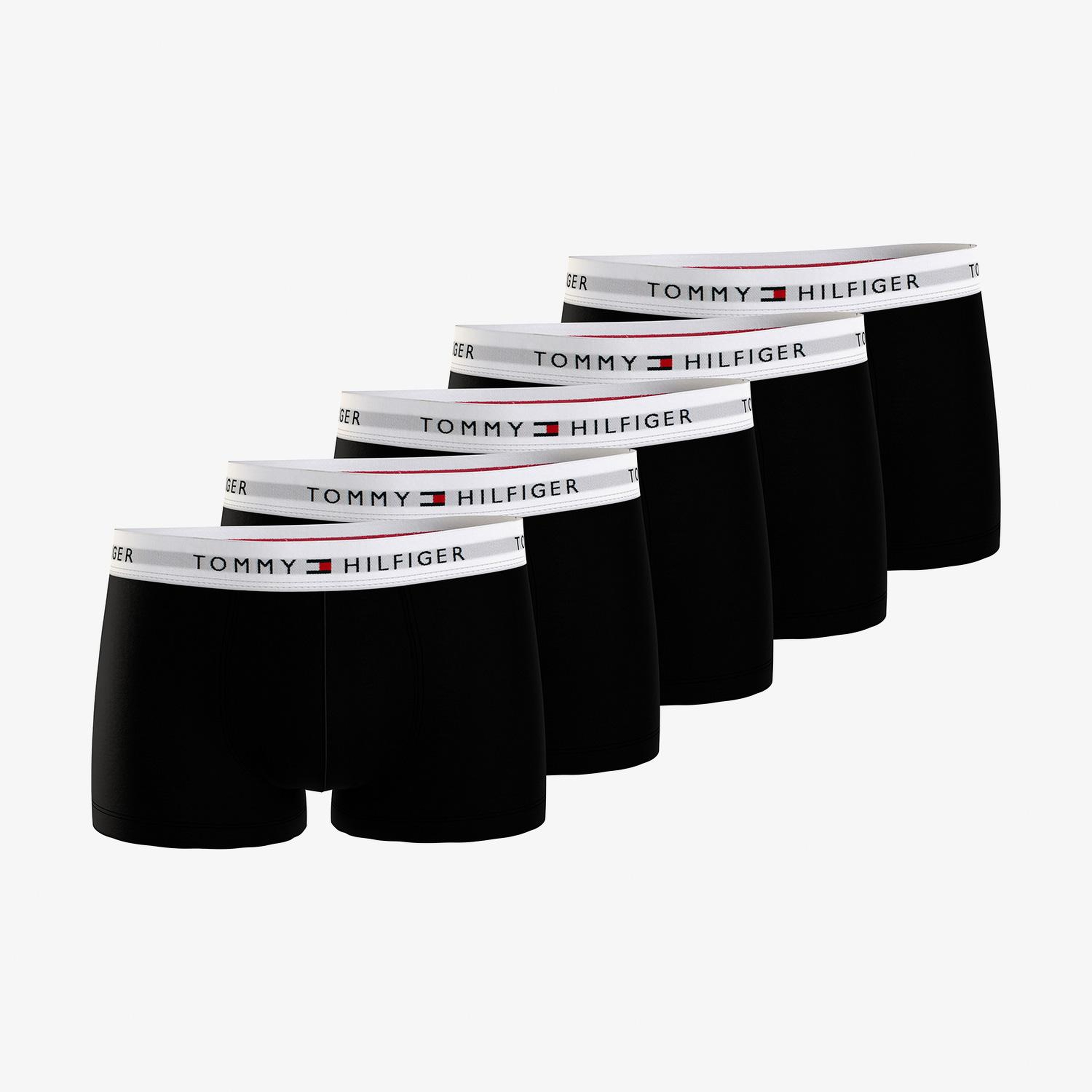 Tommy Hilfiger 5'lü Trunk Erkek Siyah Boxer