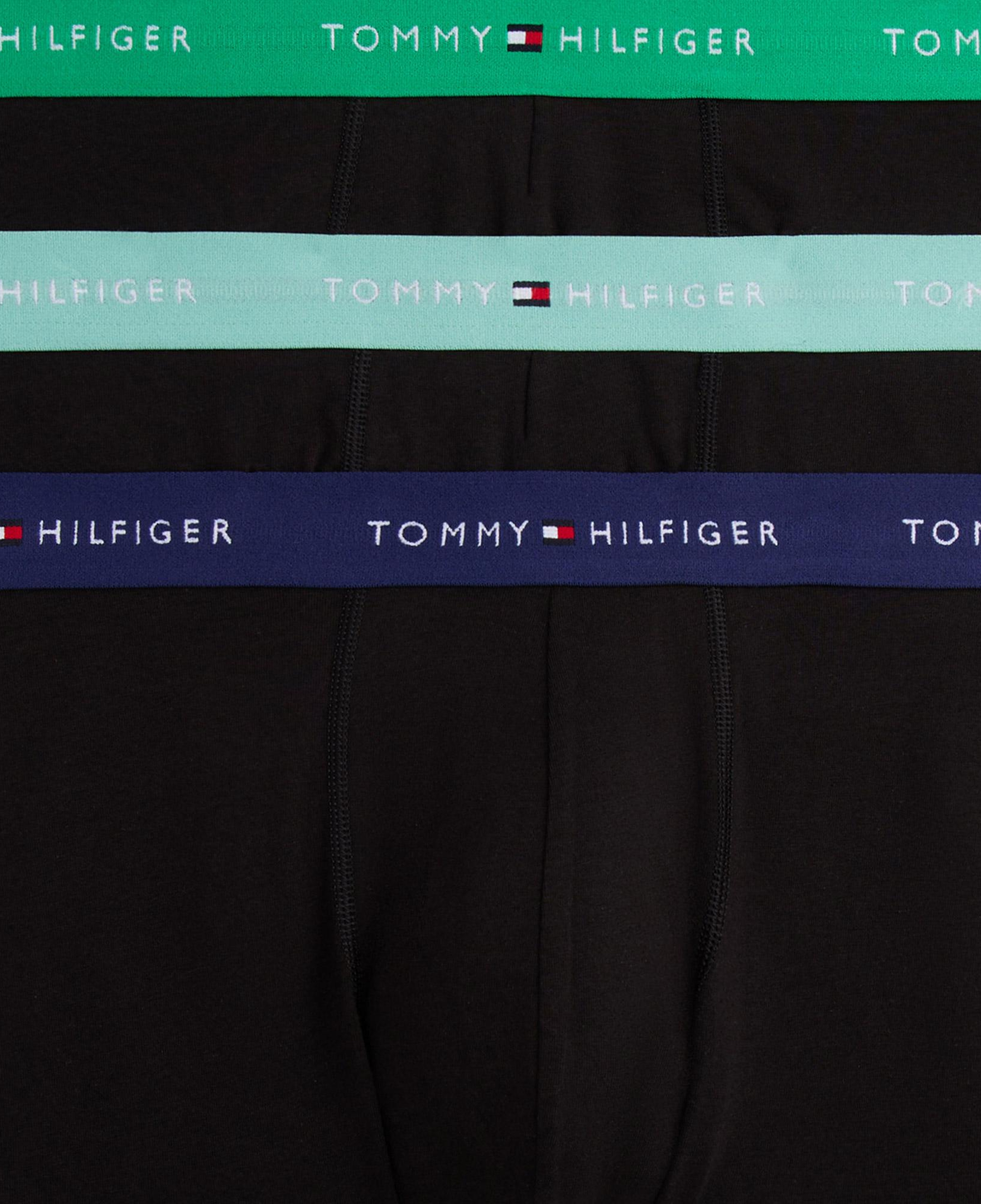 Tommy Hilfiger Erkek Siyah 3'lü Boxer