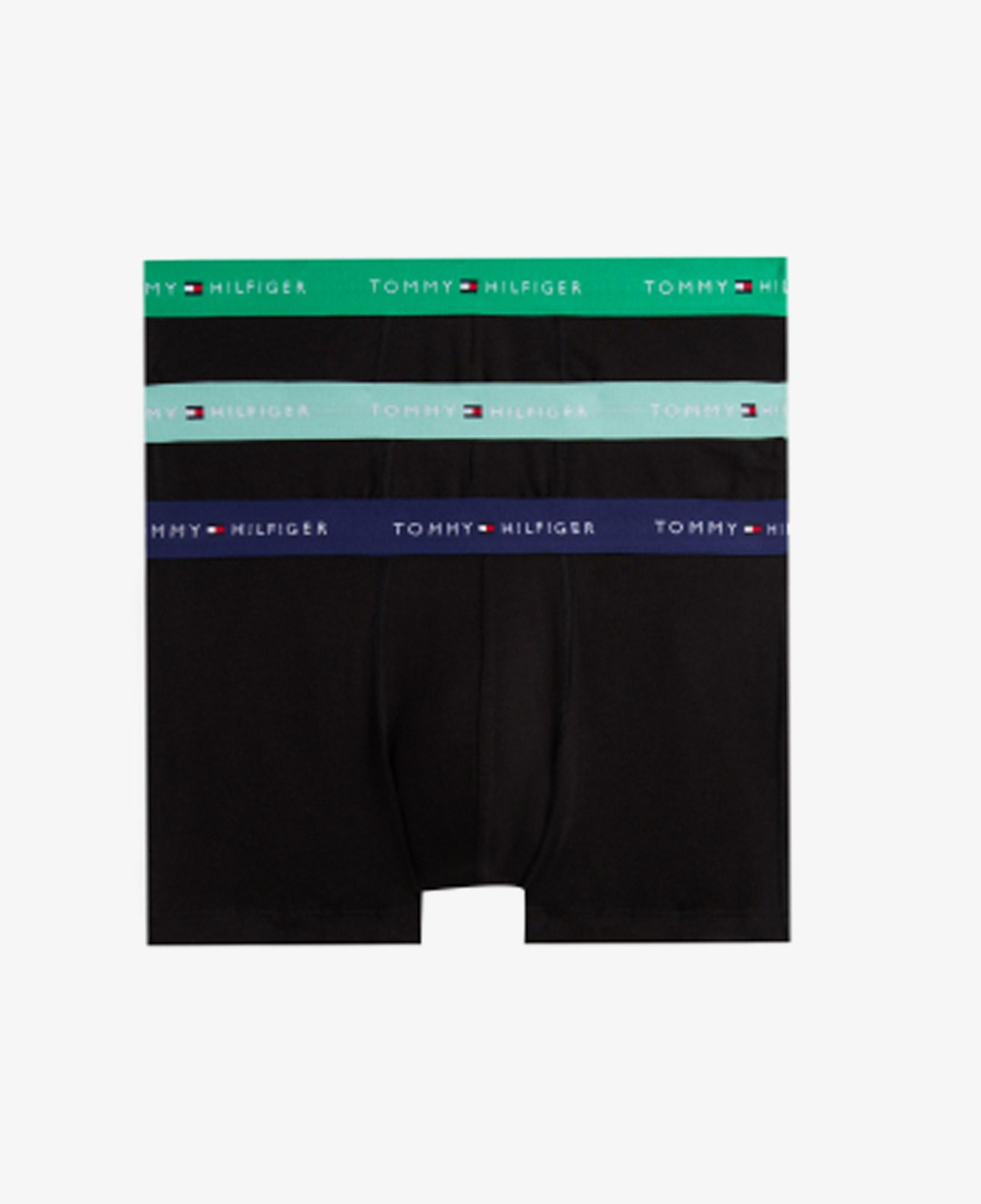Tommy Hilfiger Erkek Siyah 3'lü Boxer