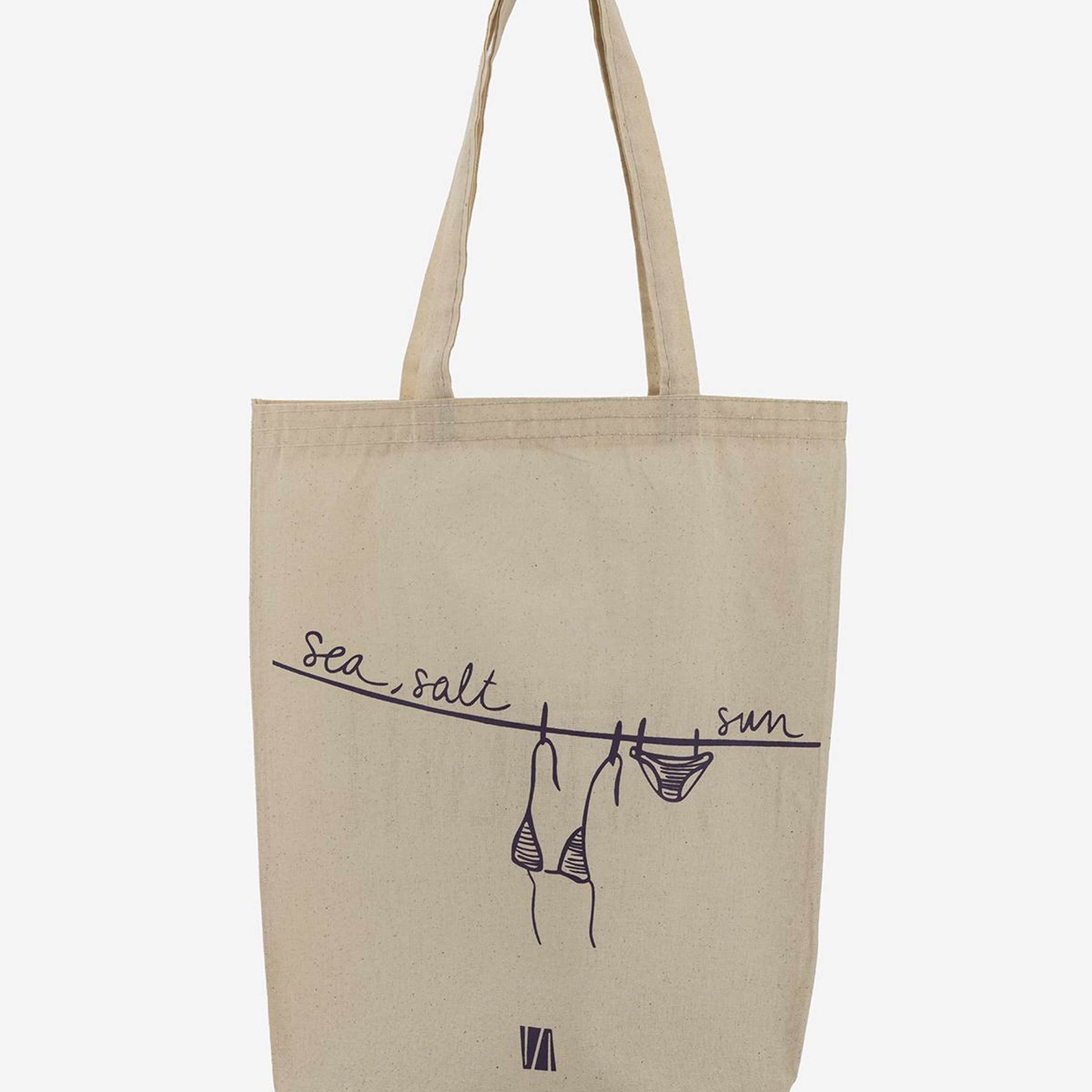 Valmenti Unisex Tekstil Lila Bez Poşet Çanta