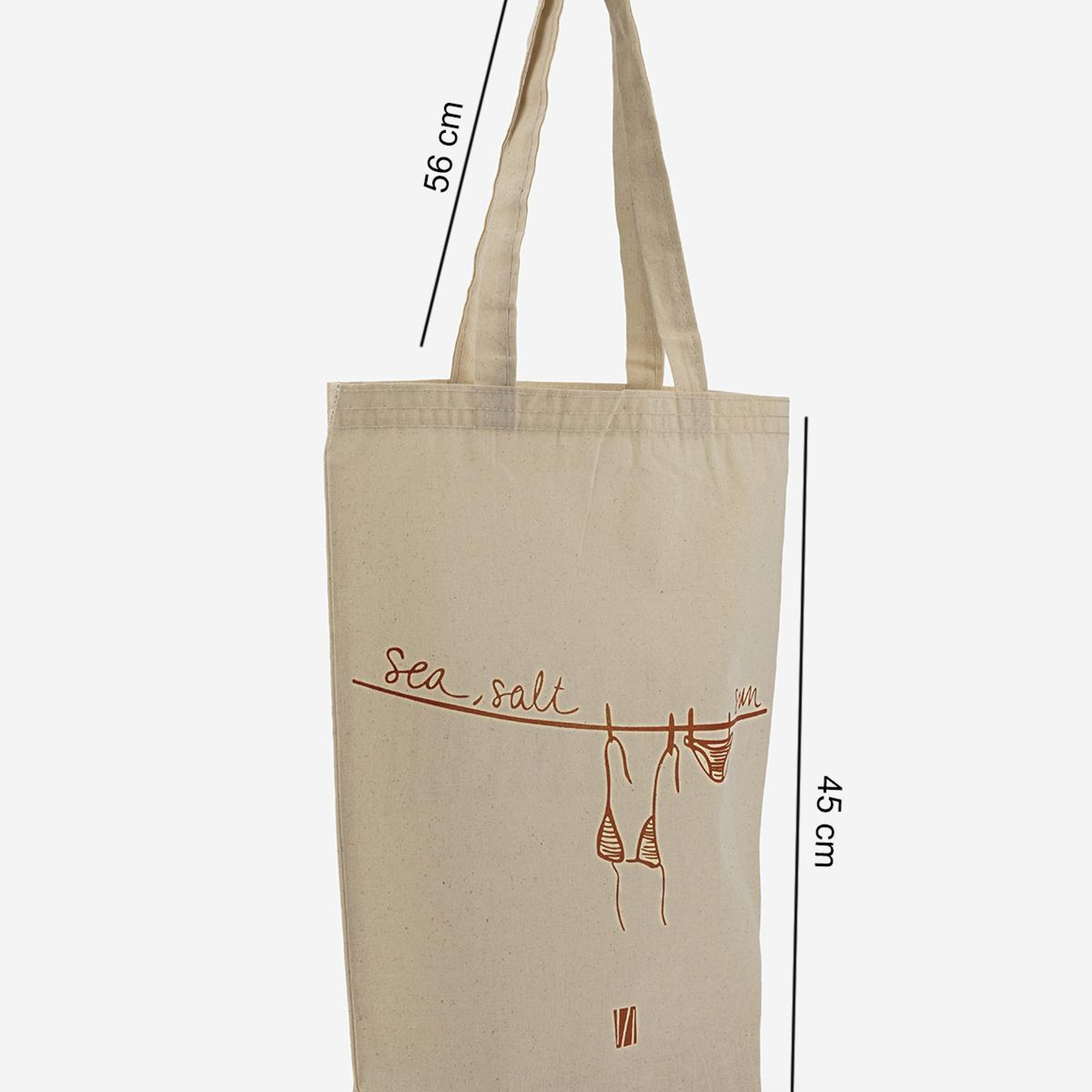 Valmenti Unisex Tekstil Turuncu Bez Poşet Çanta